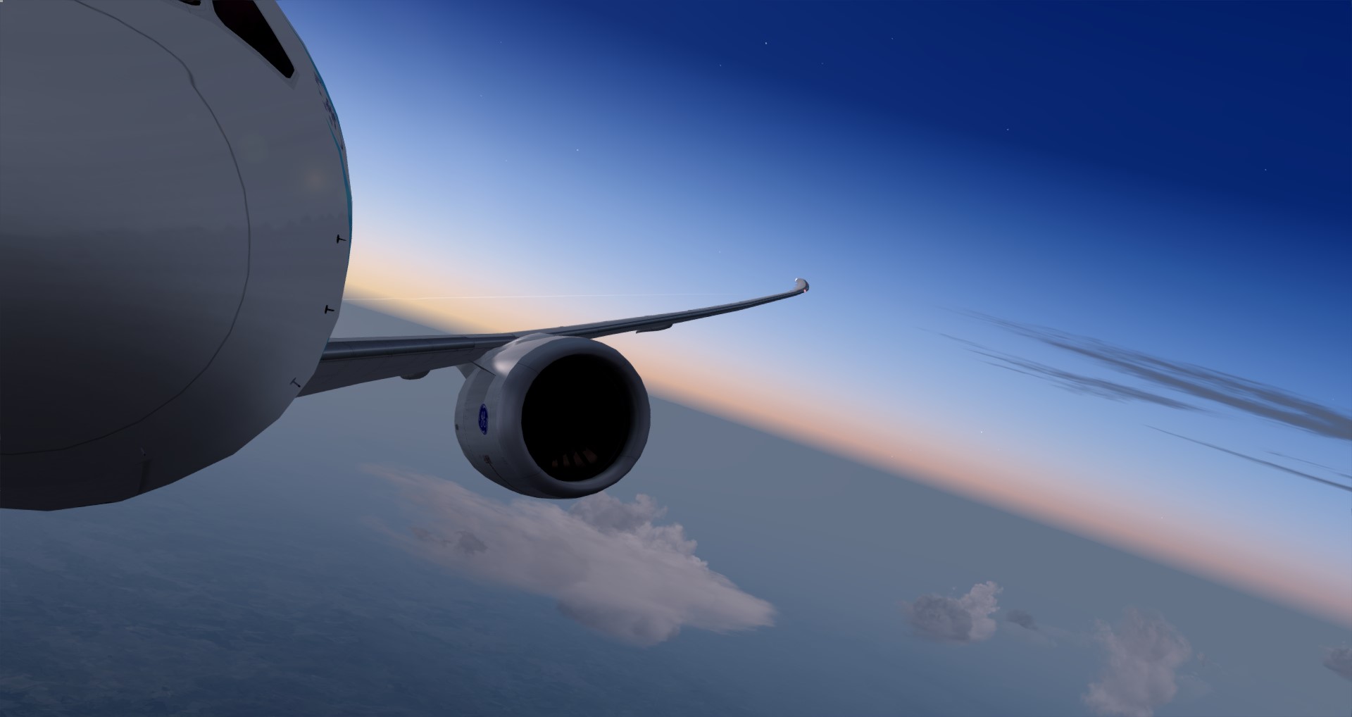 P3D V4 787南航B-2733 EGLL-ZGGG-2602 