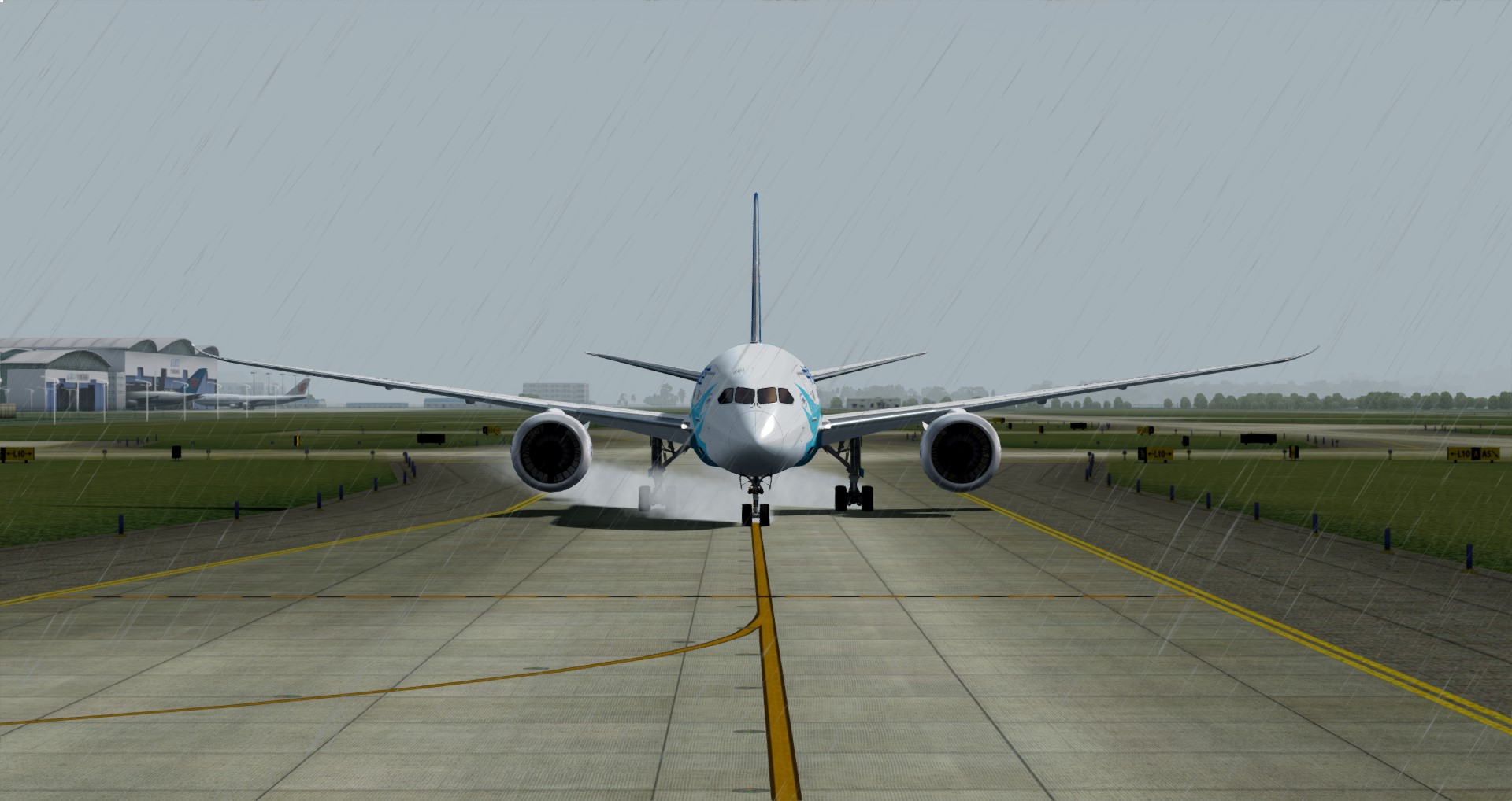 P3D V4 787南航B-2733 EGLL-ZGGG-3925 