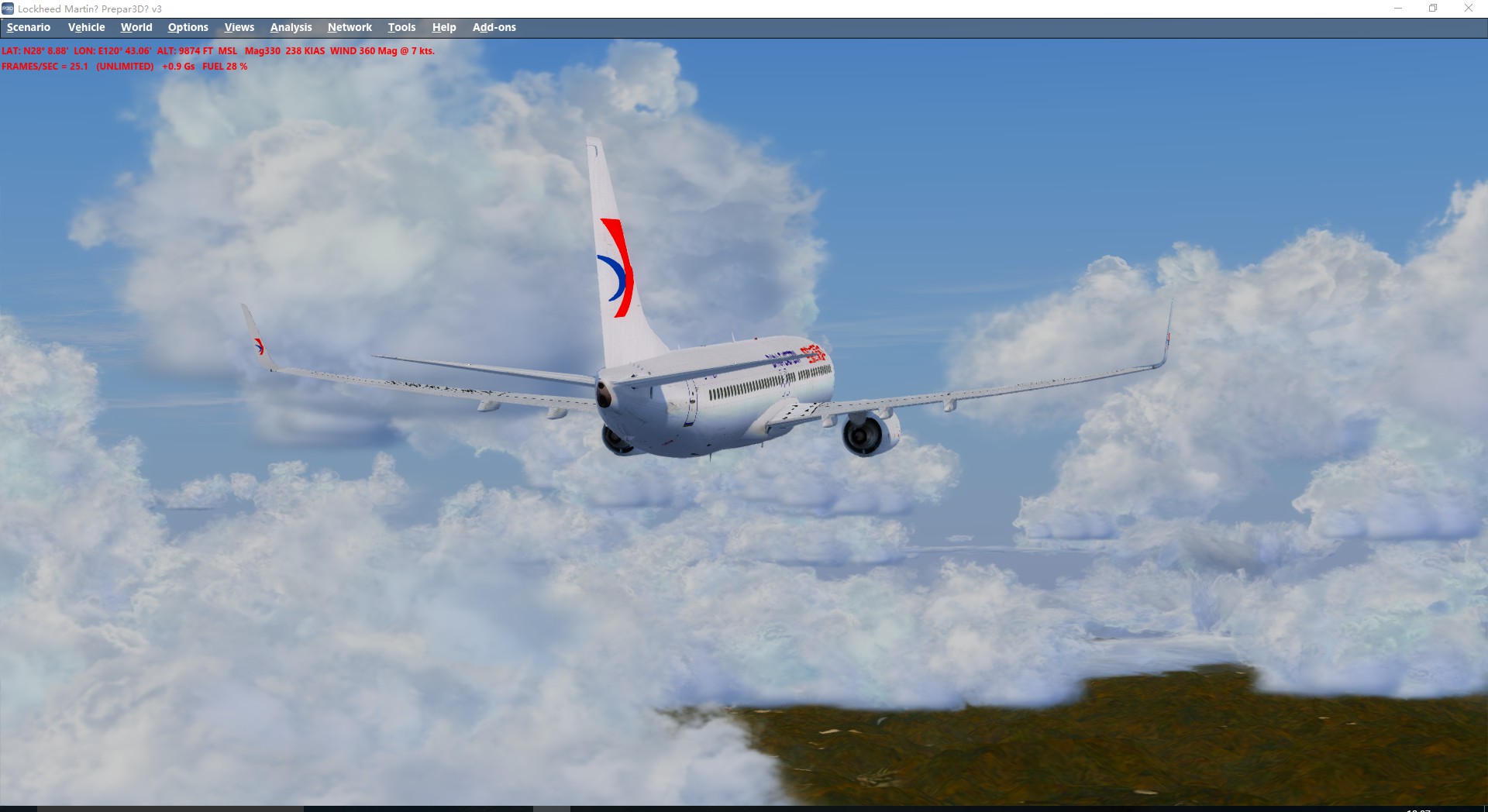 温州 浦东 波音738 图片一波-1159 