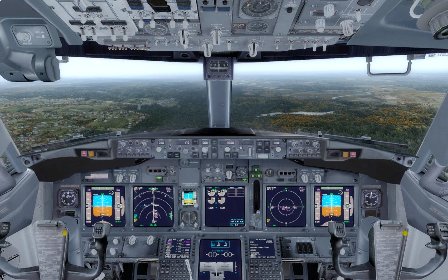 美国日常738飞行随拍-9460 