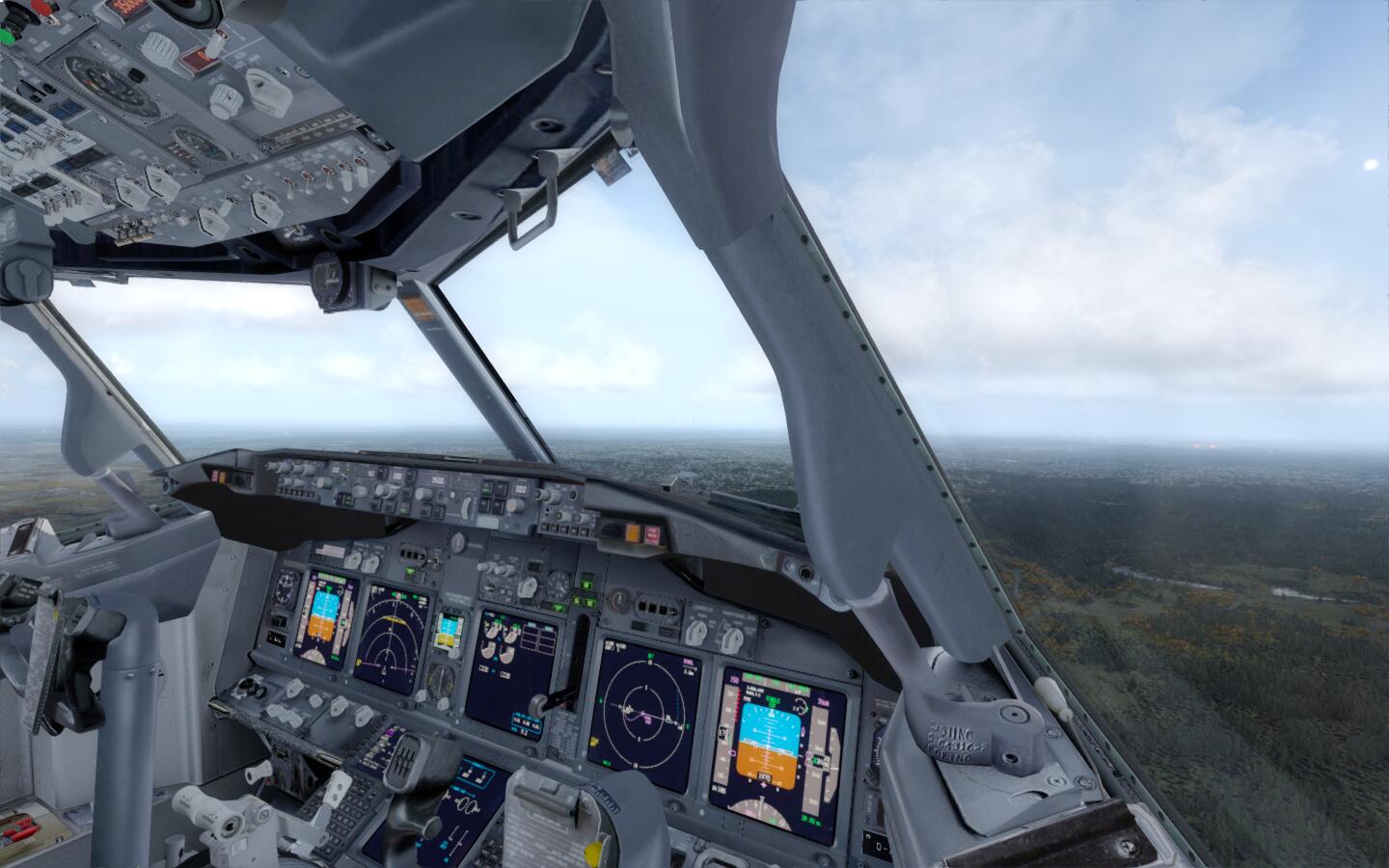 美国日常738飞行随拍-128 