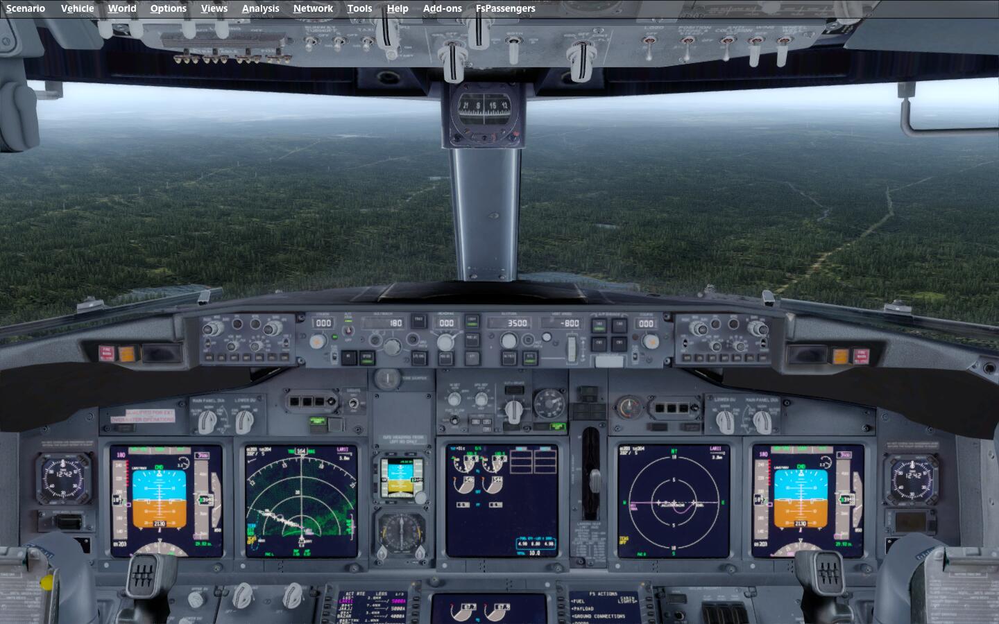 美国日常738飞行随拍-2311 