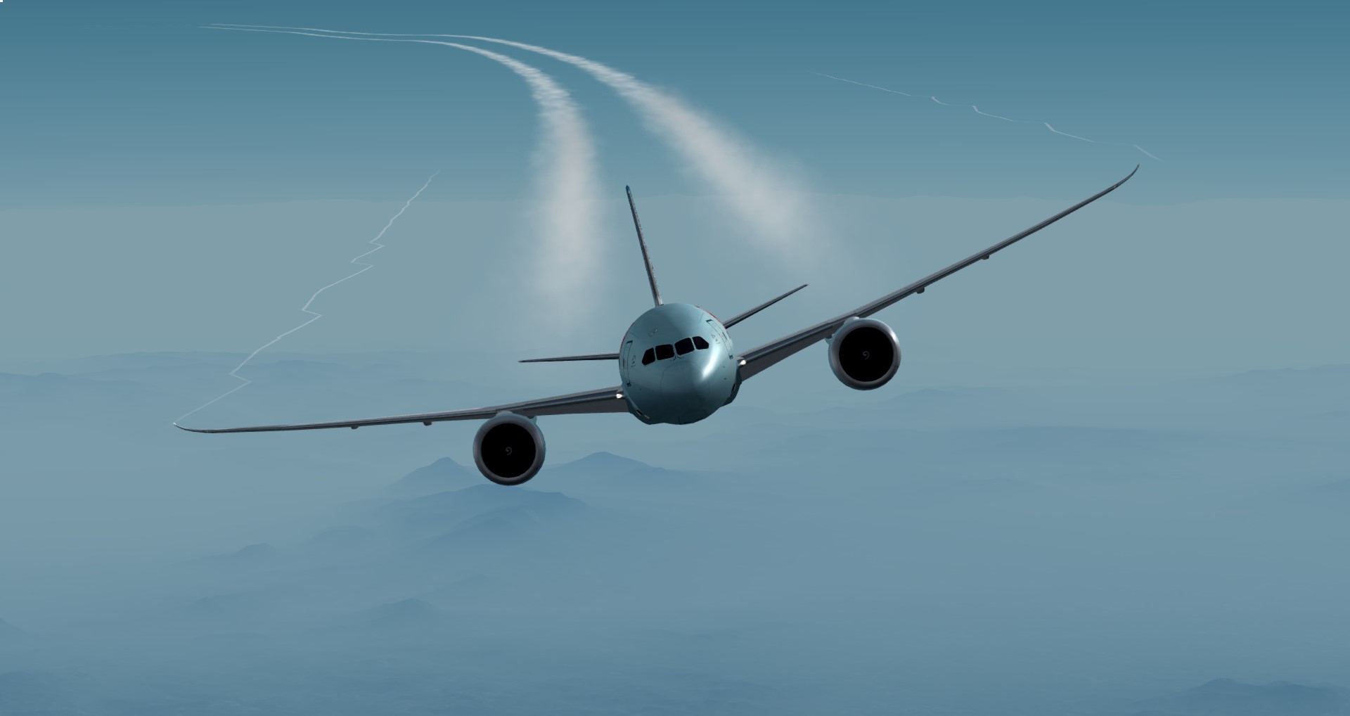 P3D V4 787-9 加航 ZBAA-CYYZ-4880 
