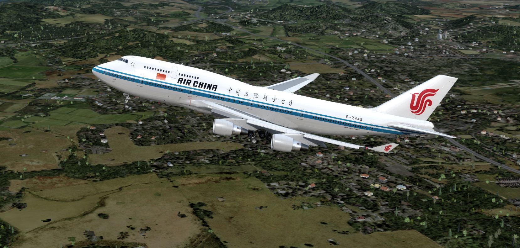 CA1316 ZGGG-ZBAA PMDG 747-4595 