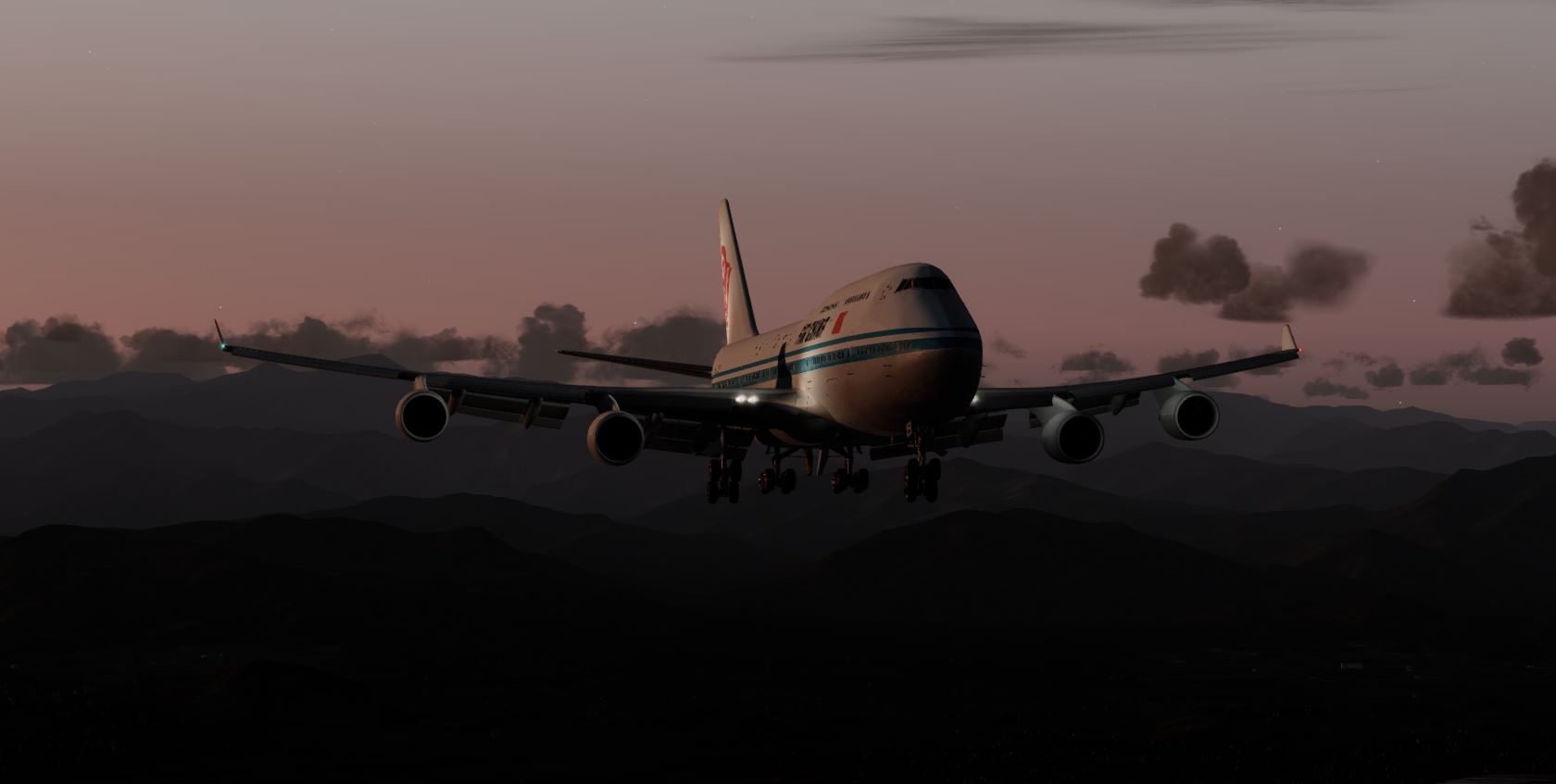 CA1316 ZGGG-ZBAA PMDG 747-4988 