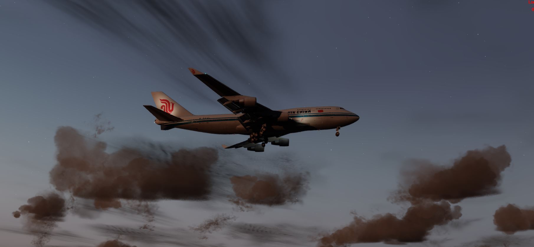 CA1316 ZGGG-ZBAA PMDG 747-4607 