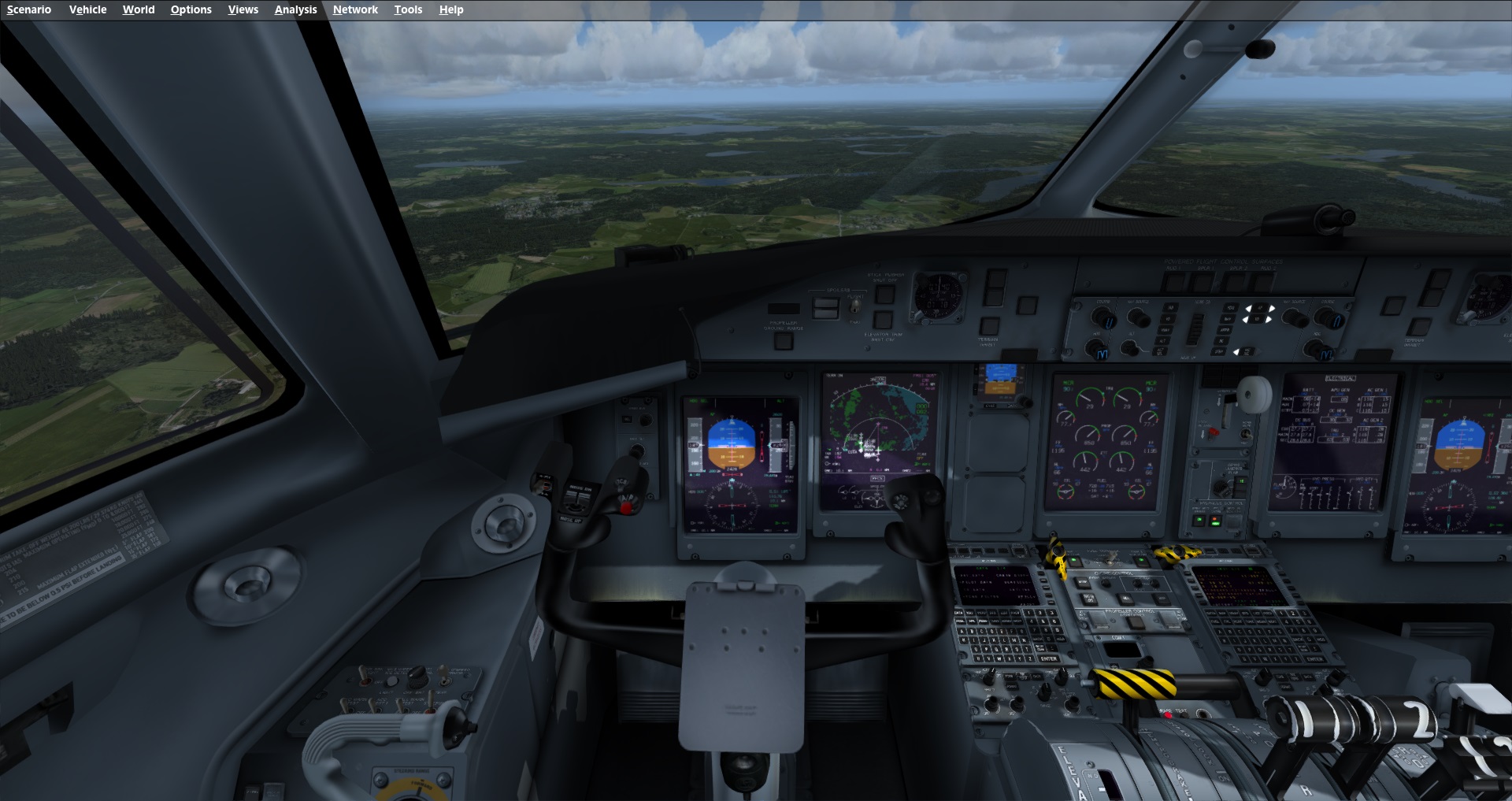 Dash8 Q400 北欧航线ESMS-ESSA-54 
