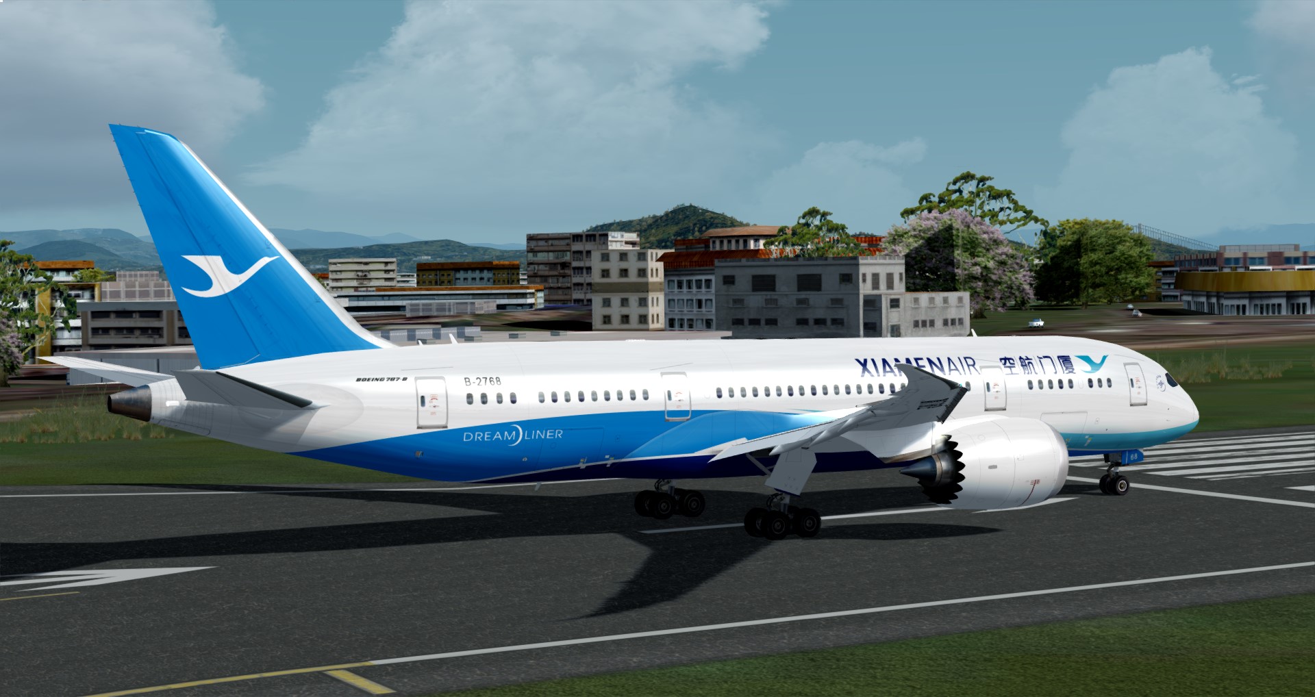 P3D V4 788 厦航 ZSAM-YSSY-9004 