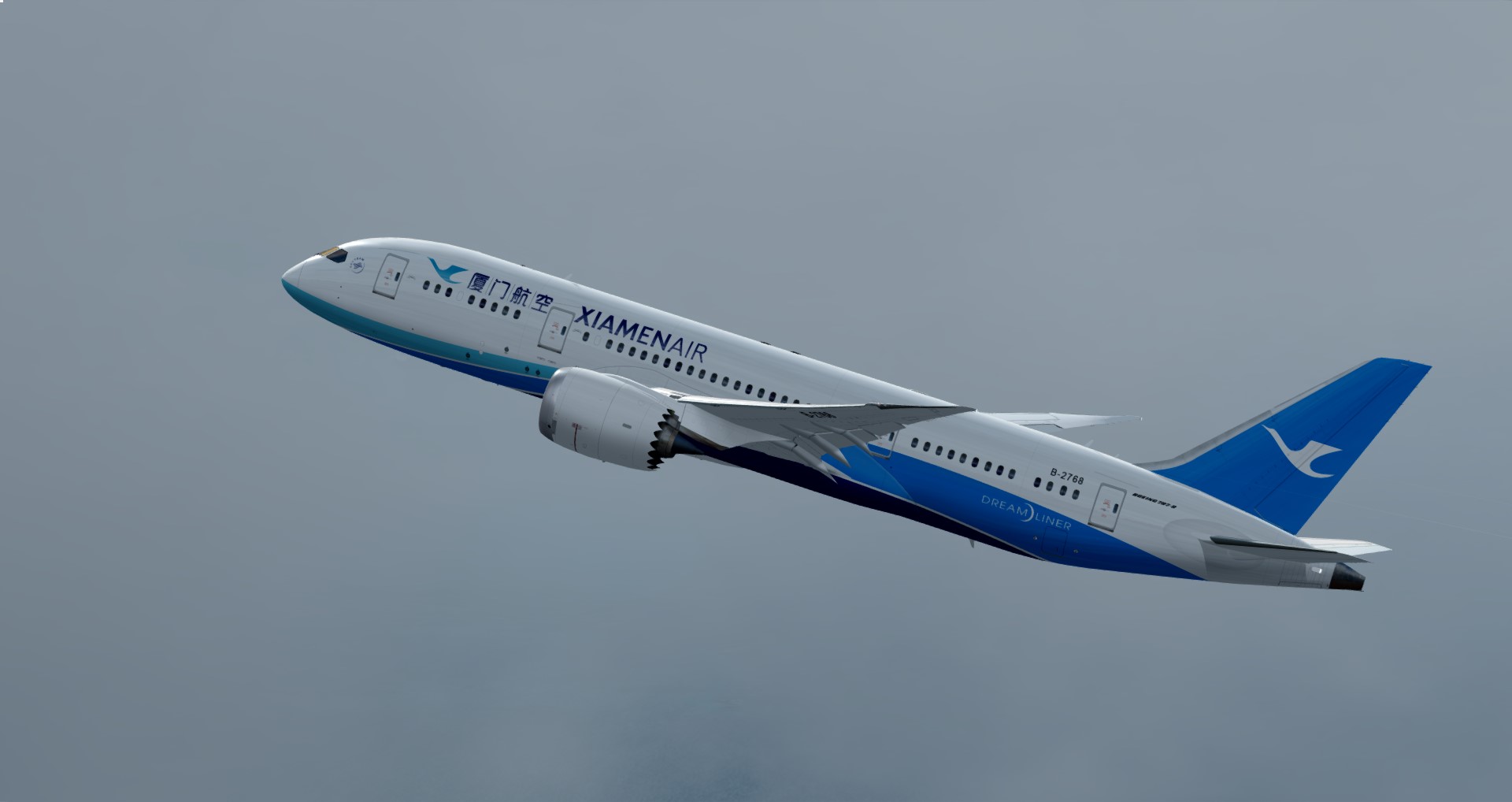 P3D V4 788 厦航 ZSAM-YSSY-6480 