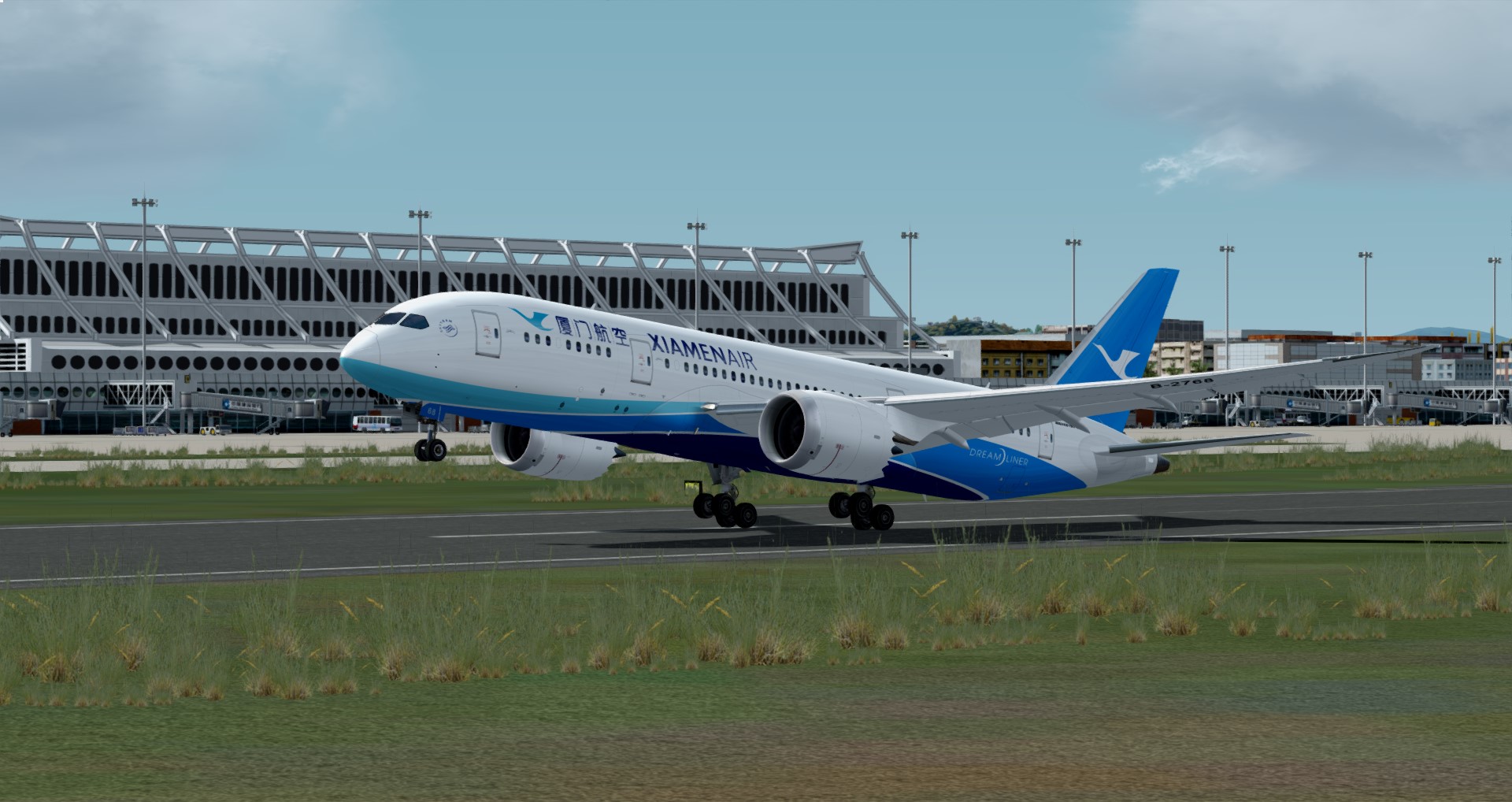P3D V4 788 厦航 ZSAM-YSSY-4655 