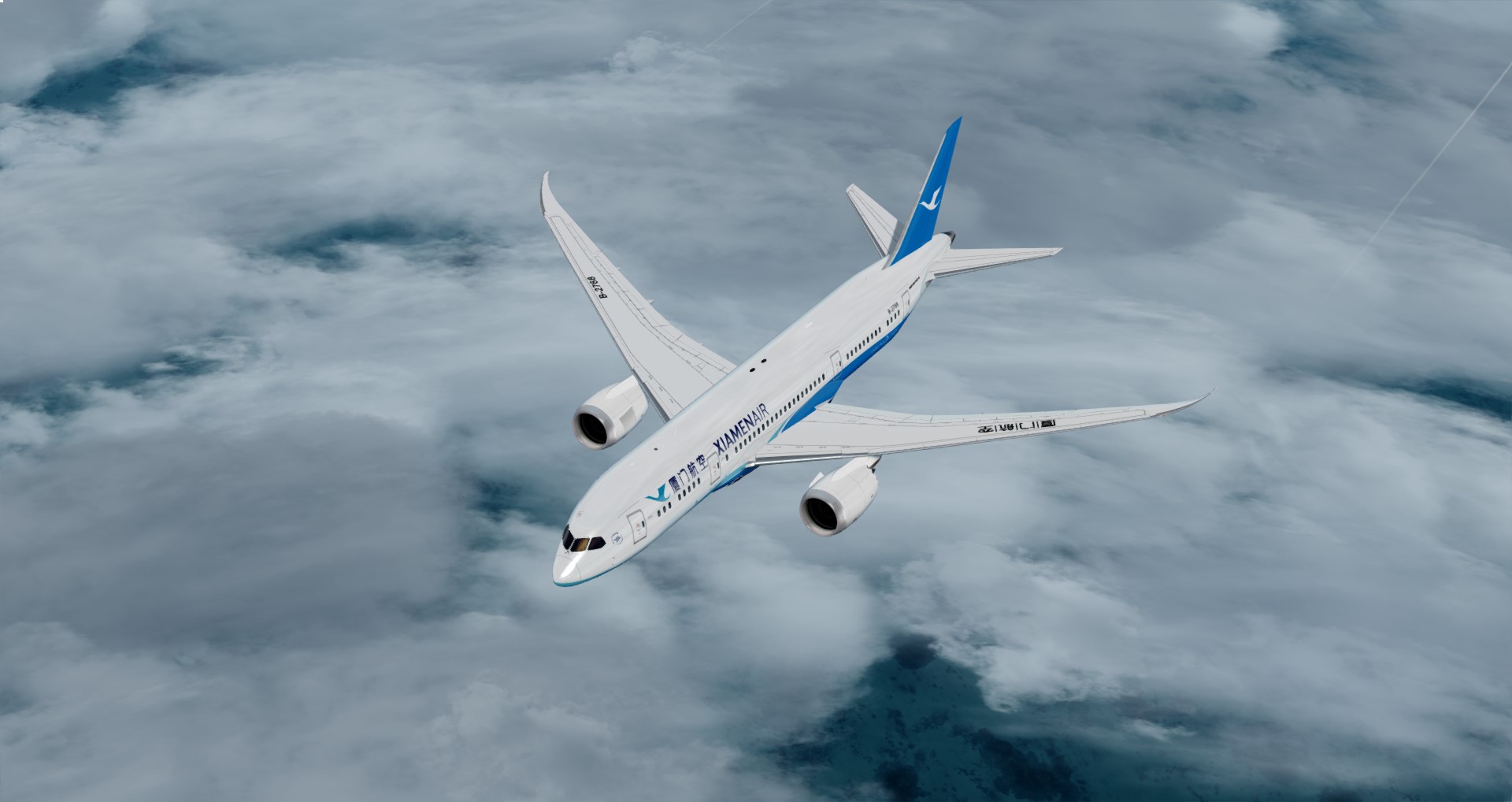 P3D V4 788 厦航 ZSAM-YSSY-8021 