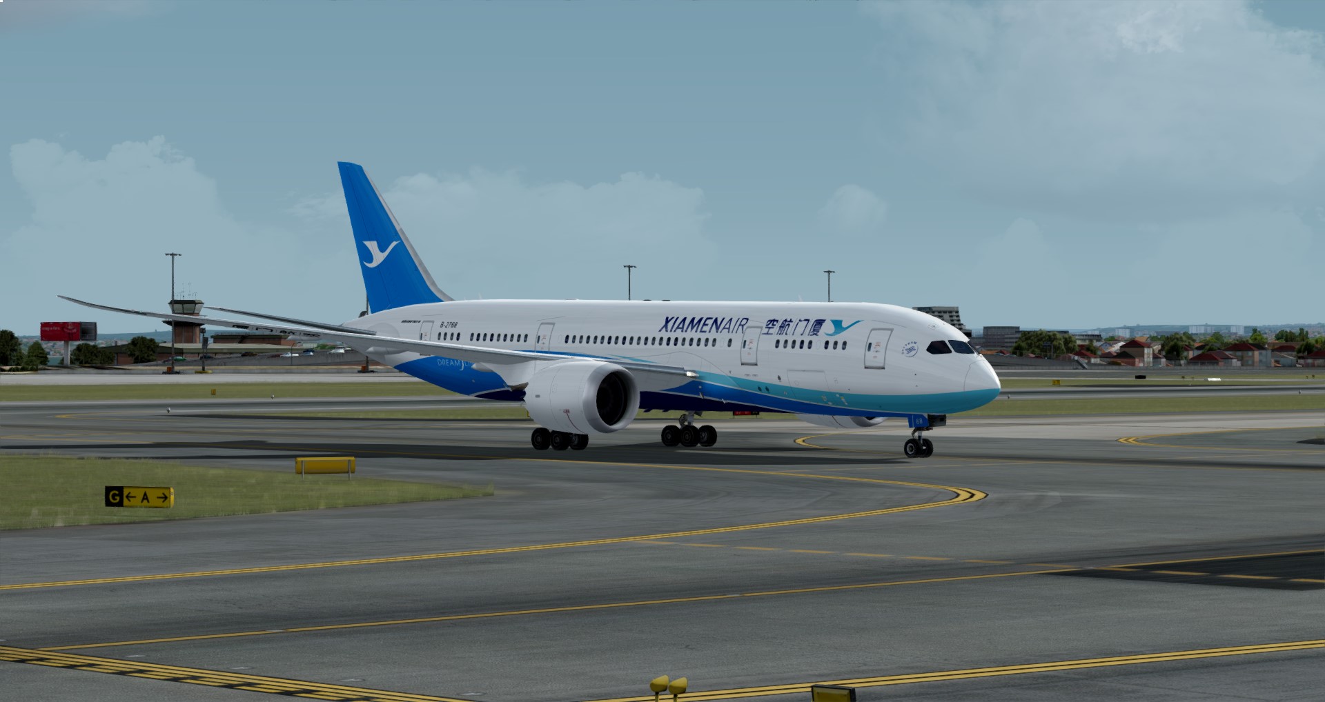 P3D V4 788 厦航 ZSAM-YSSY-362 