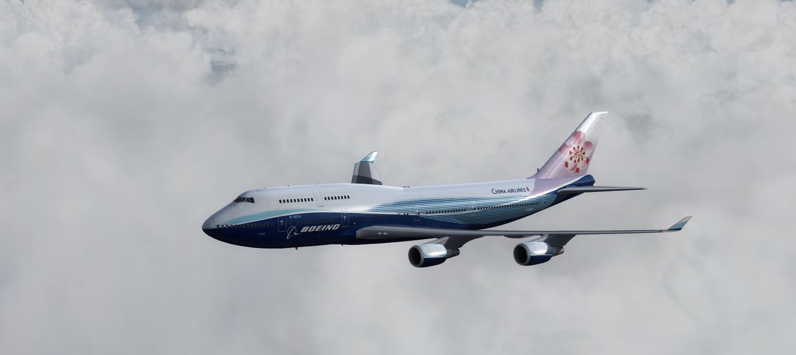 B747 ChinaAirline B18210-3712 