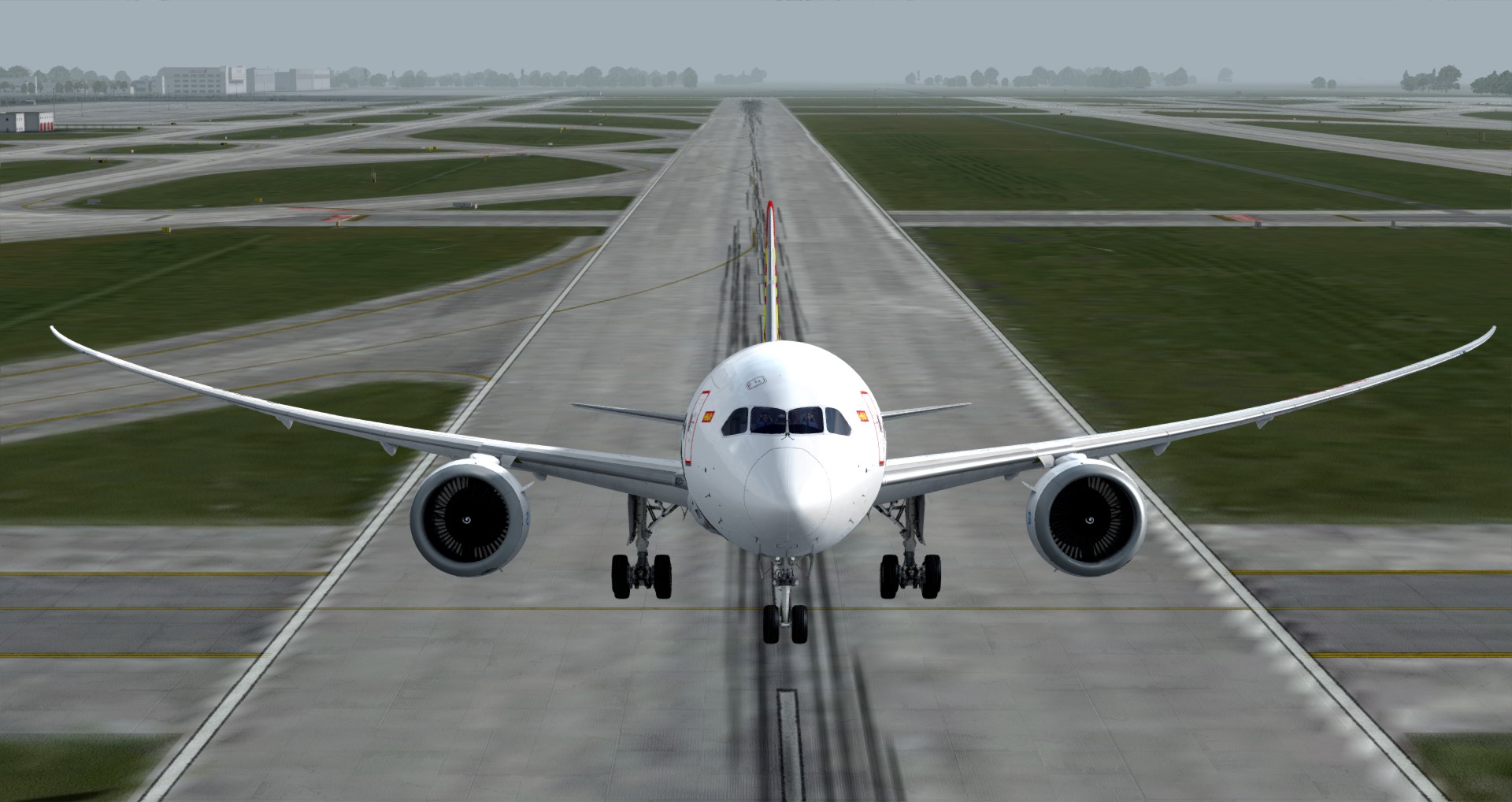 QW 787-9 海航 B-1540 “功夫熊猫”测试涂装首飞-9220 