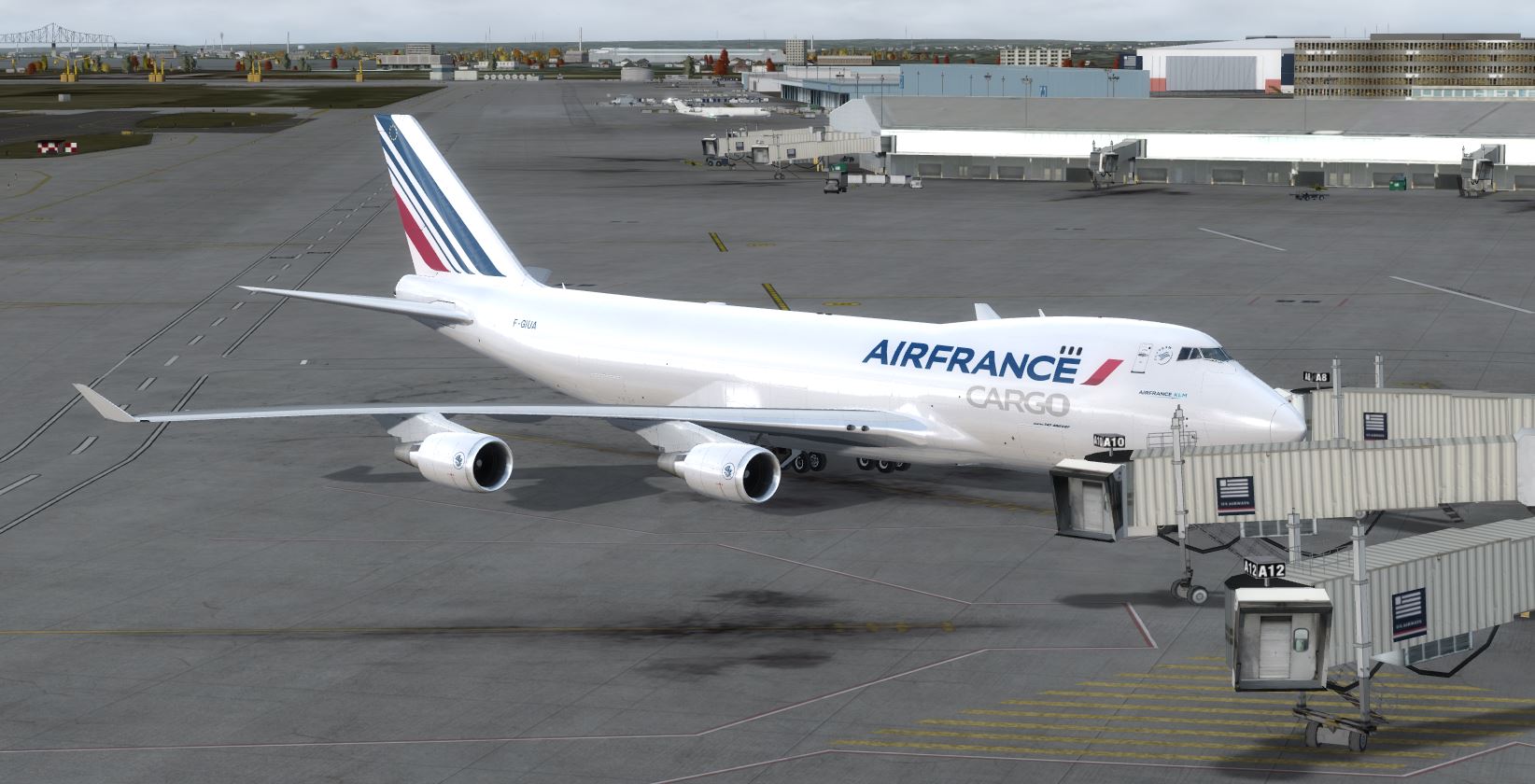 B747 Air France Cargo-9449 
