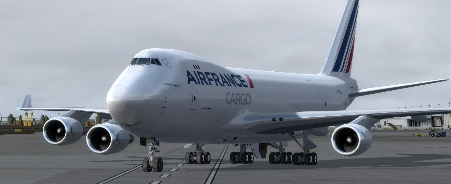 B747 Air France Cargo-7123 