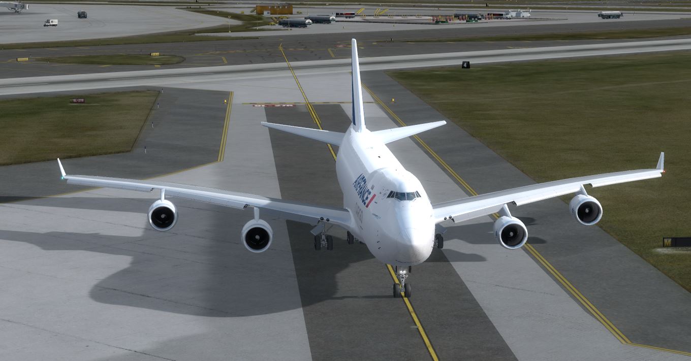 B747 Air France Cargo-1100 