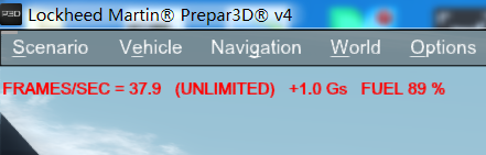 i7 7700k 超频后P3DV4.1帧数的效果-2932 