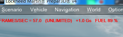 i7 7700k 超频后P3DV4.1帧数的效果-3125 