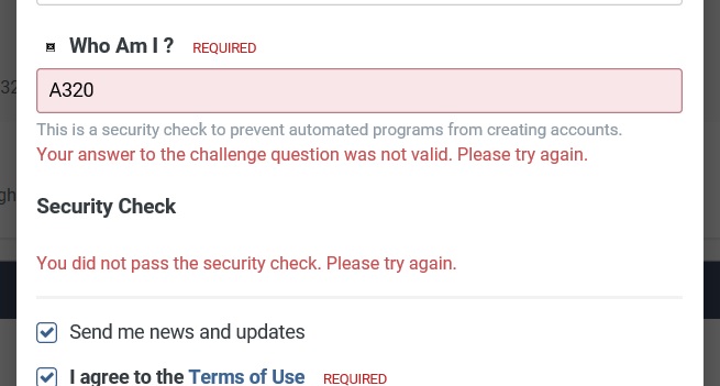 关于FSL A320官方论坛注册账户的问题？-1347 