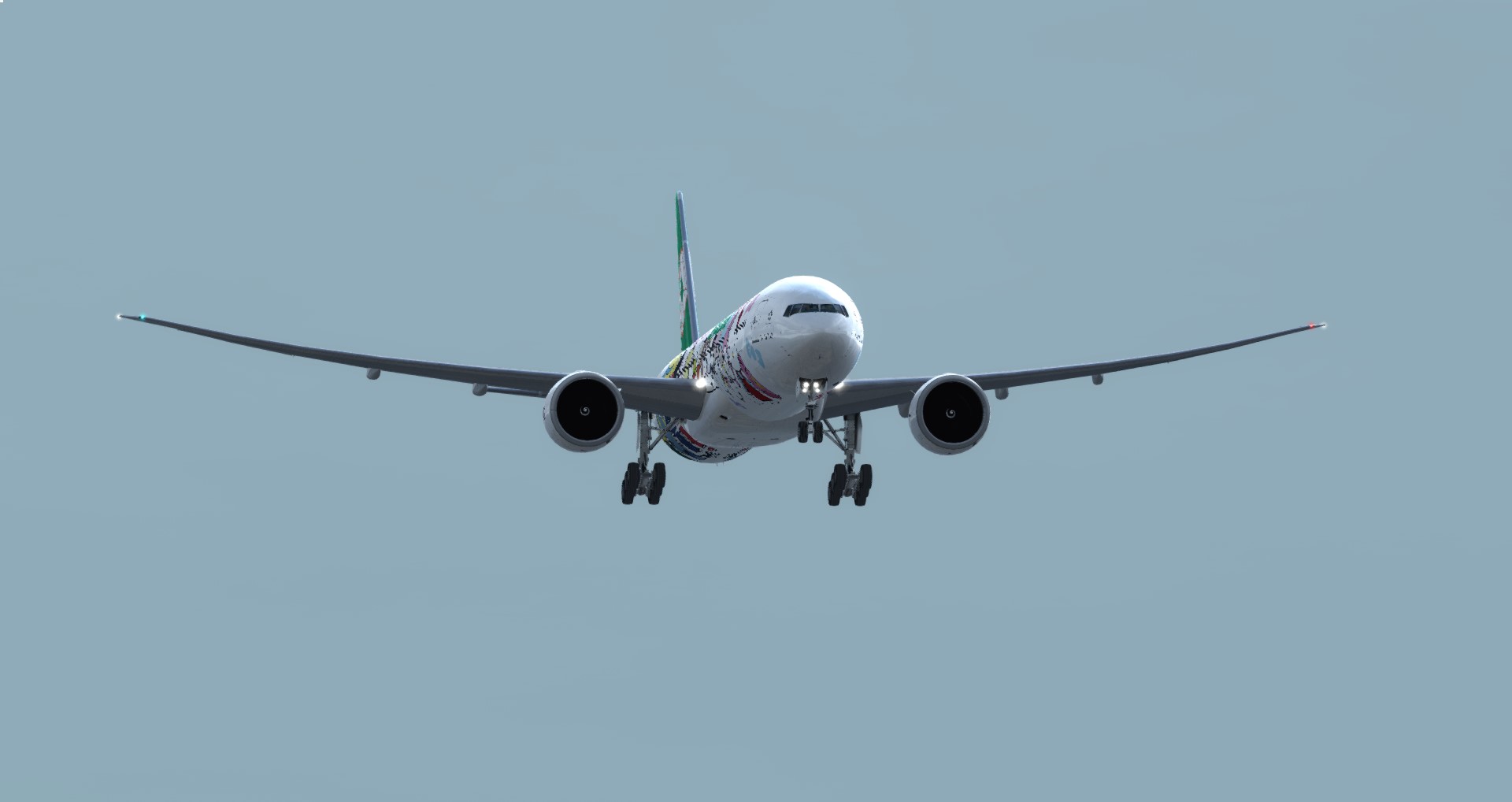 P3D V4 77W 长荣航空 VHHH-RCTP-9963 