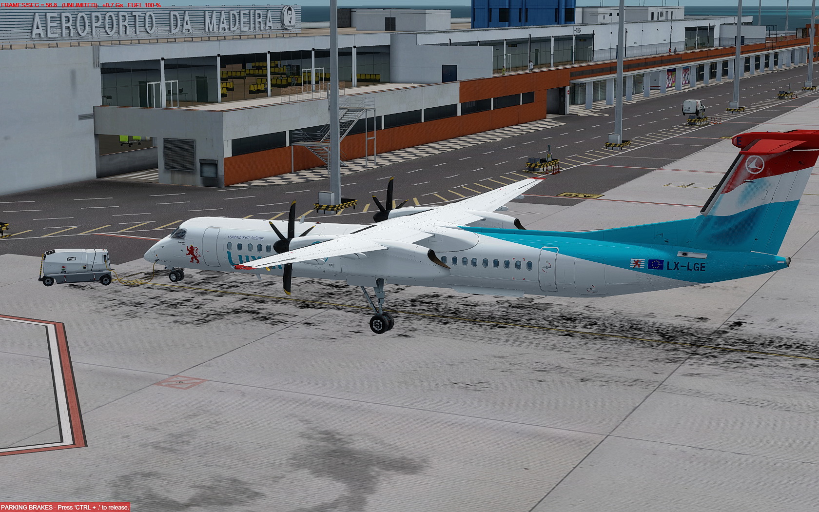 MJC8-Q400果断入正，丰沙尔C罗机场！！-6222 