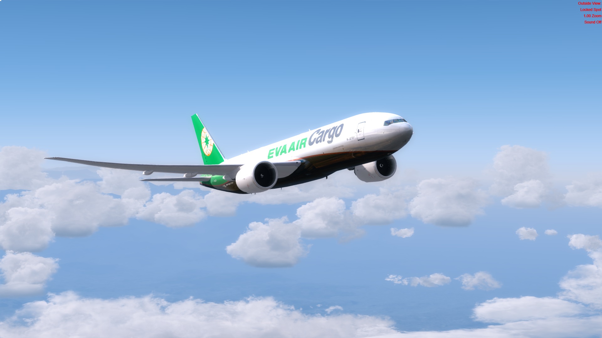 EVA AIR CARGO 777F B-16781-7733 