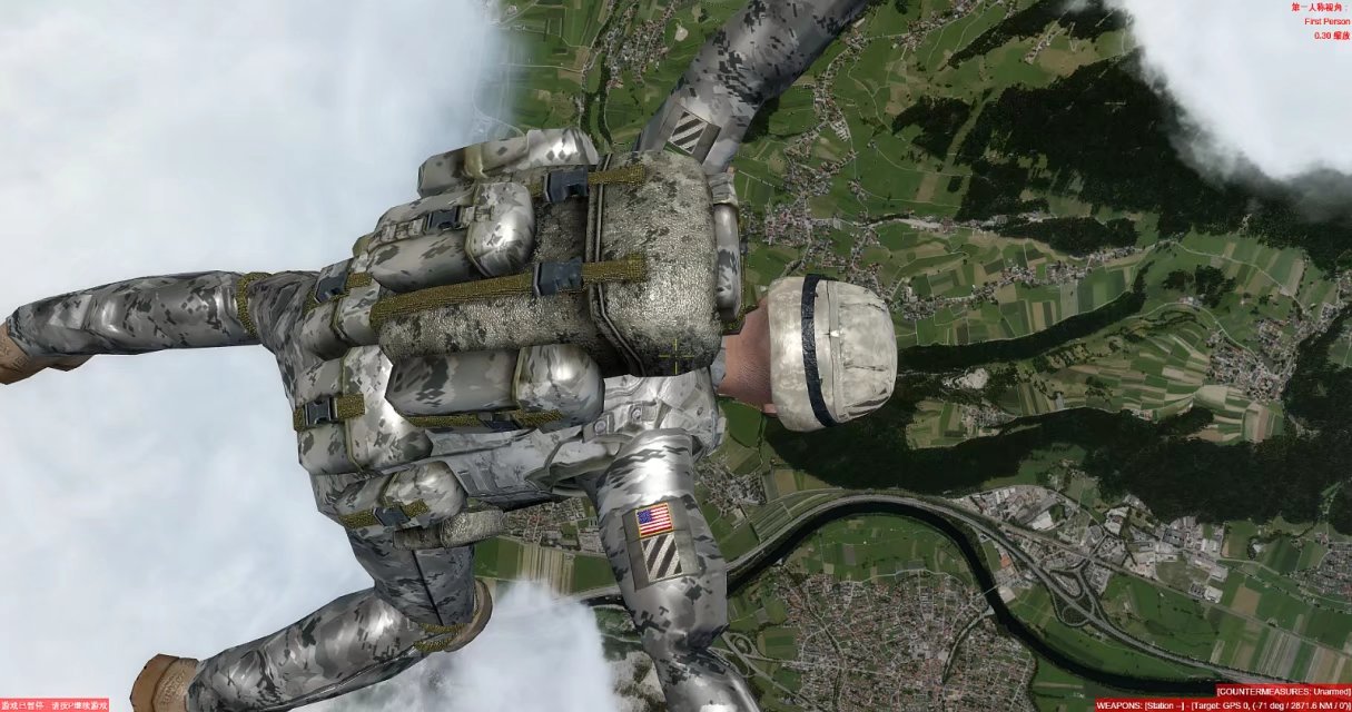 P3D V4 上吃鸡 开局一把M4 陪4倍镜 4级头盔 防弹衣-8039 