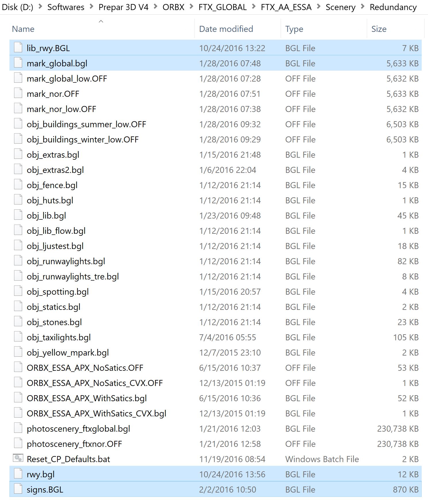 ESSA机场地景模糊的问题？-1820 