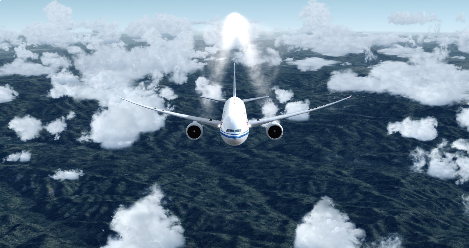 P3D V4 77W Air China ZBAA-CYUL-8880 