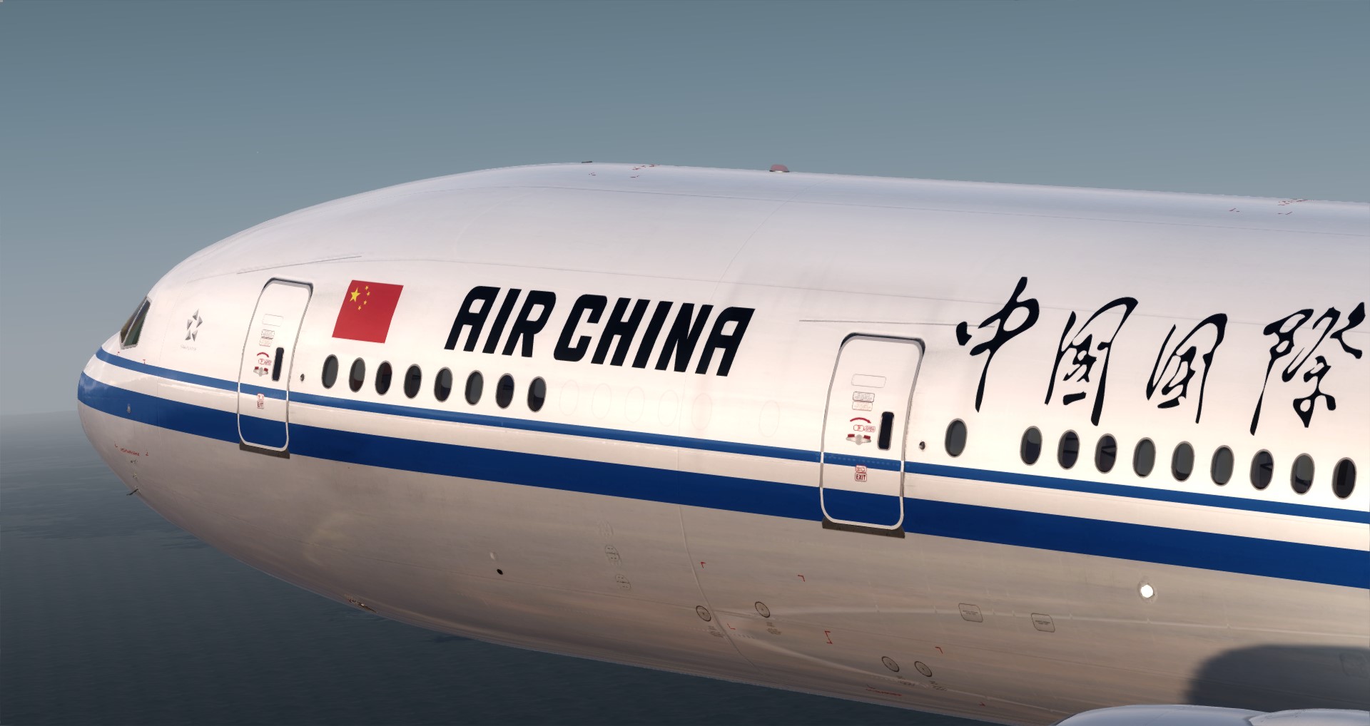 P3D V4 77W Air China ZBAA-CYUL-4847 