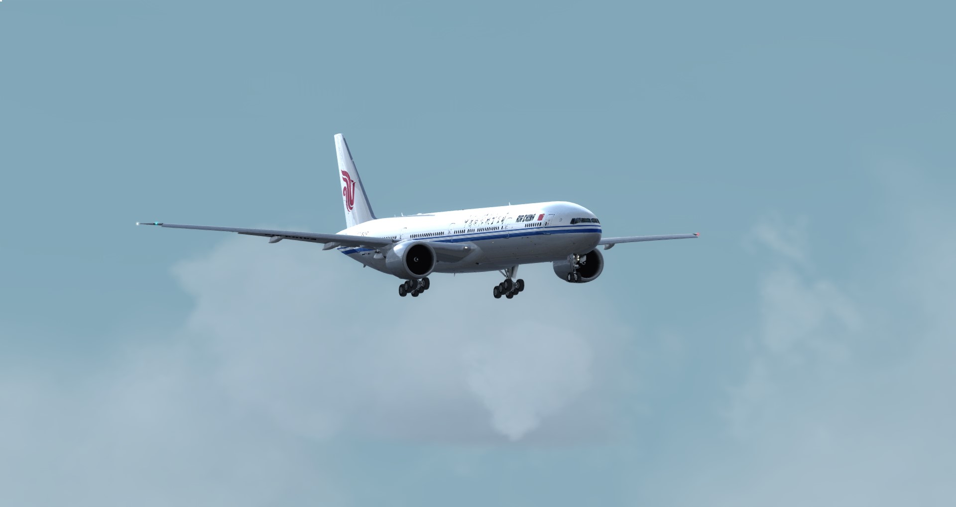 P3D V4 77W Air China ZBAA-CYUL-4042 