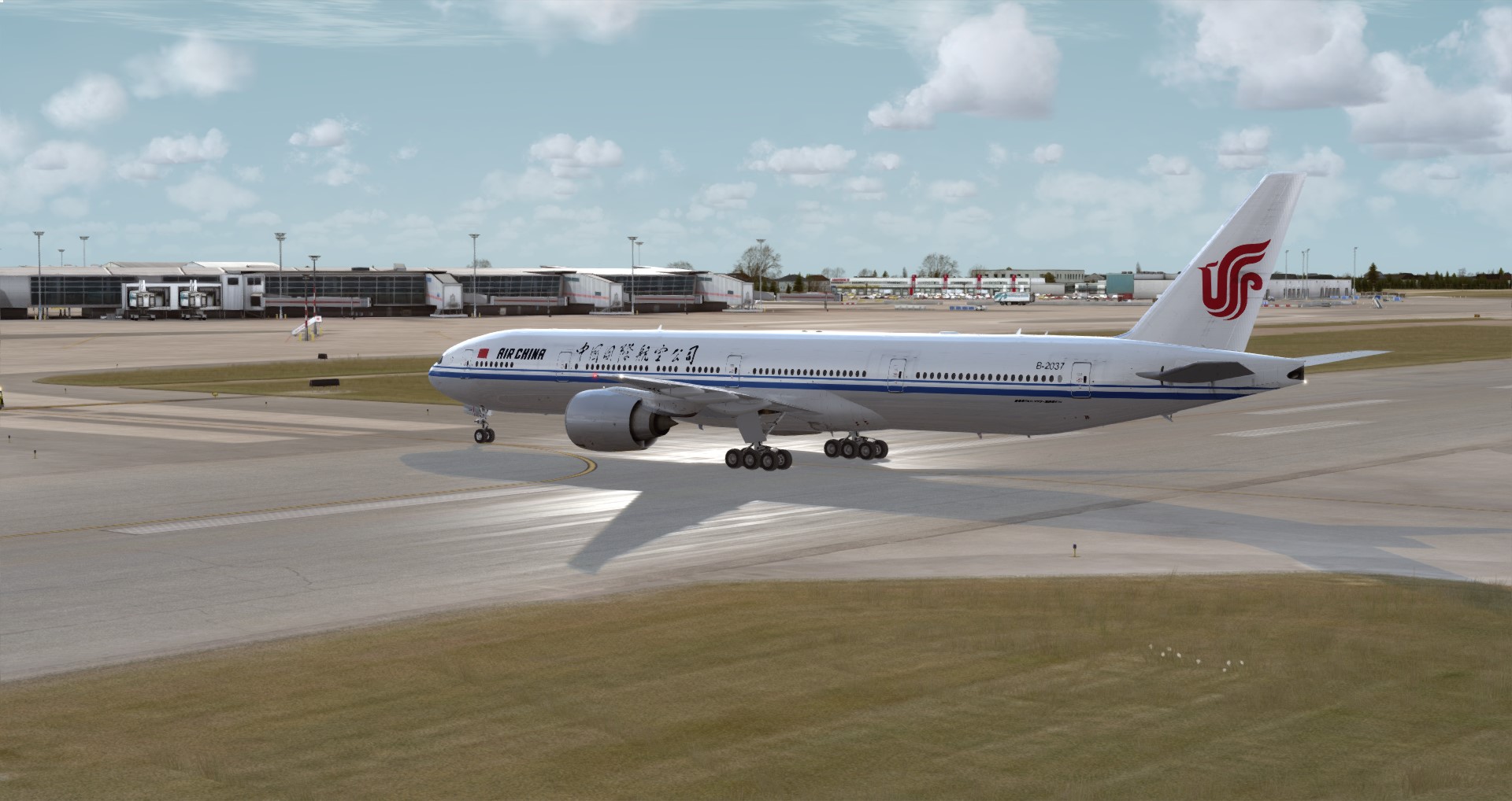 P3D V4 77W Air China ZBAA-CYUL-1400 