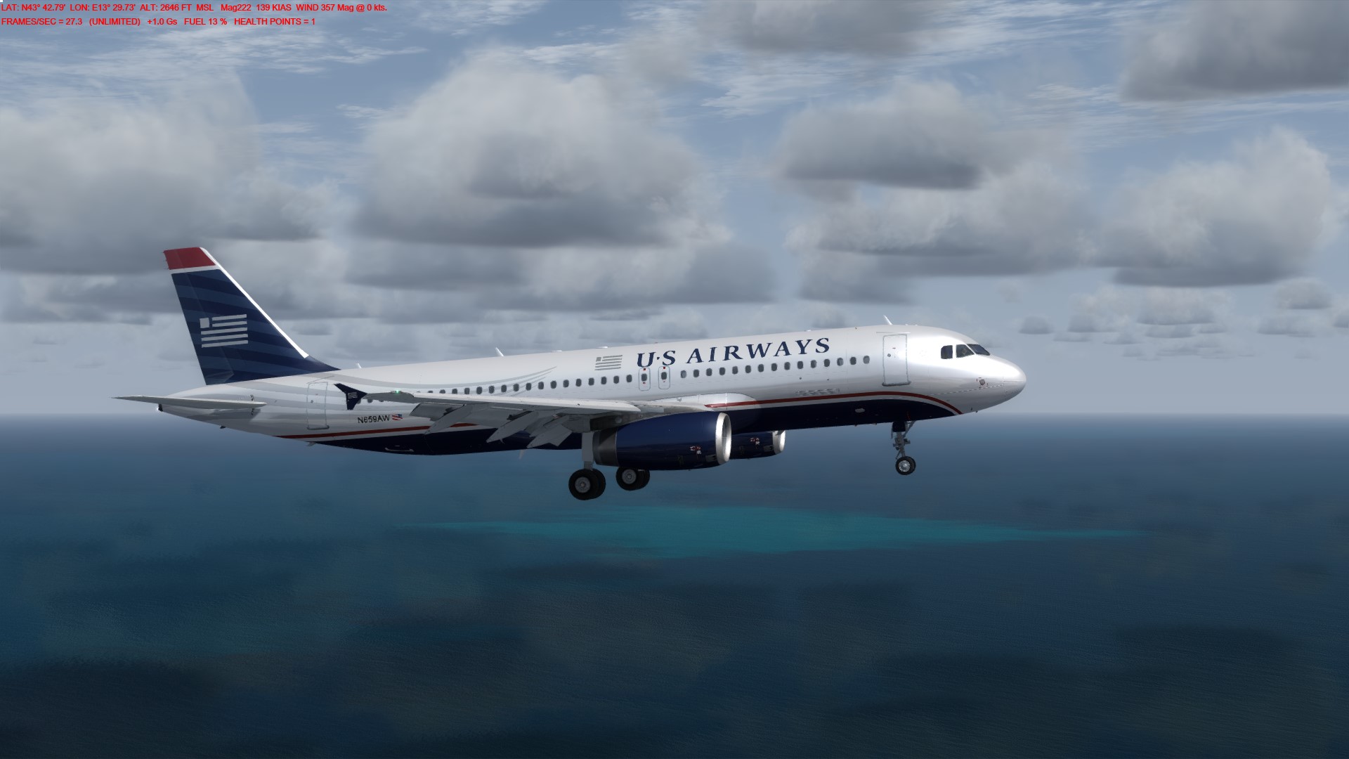 P3D V4.1，FSL320，LOWI飞LIPY短途-3578 