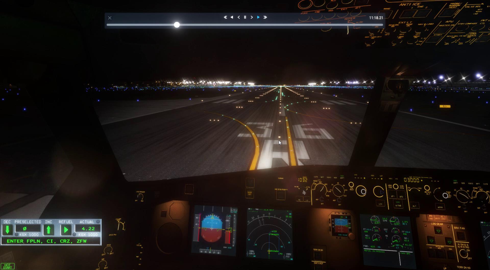 X-PLANE11+Reshade超强夜景效果-2344 