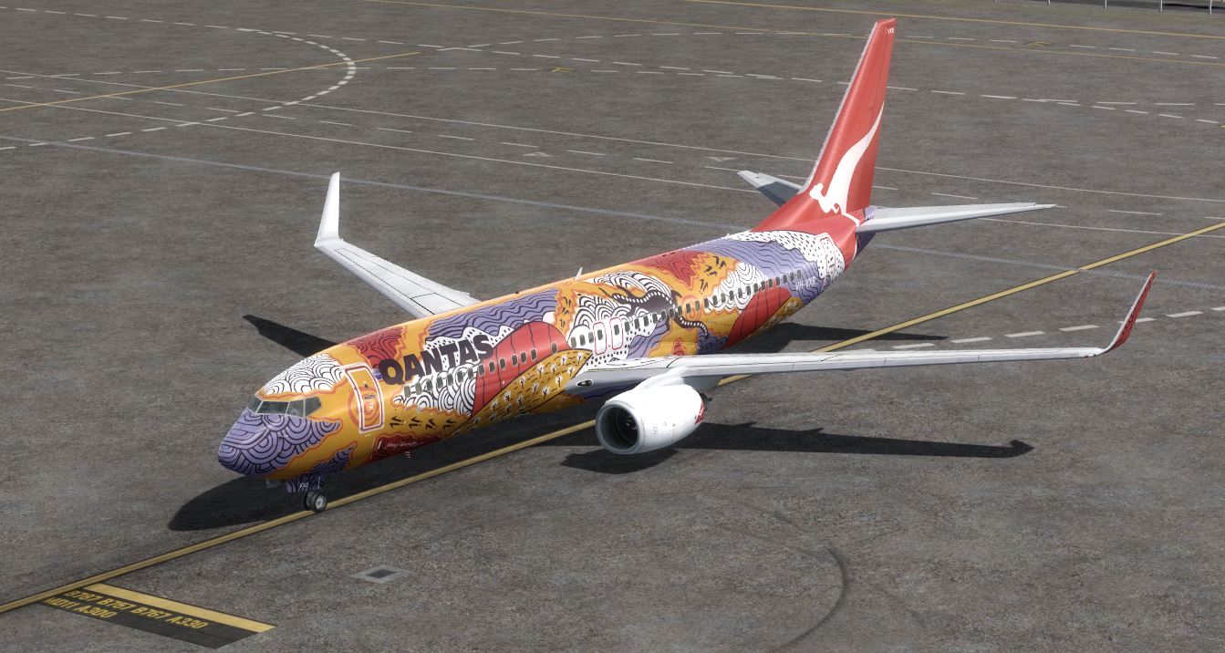 B737-800 Qantas-8887 