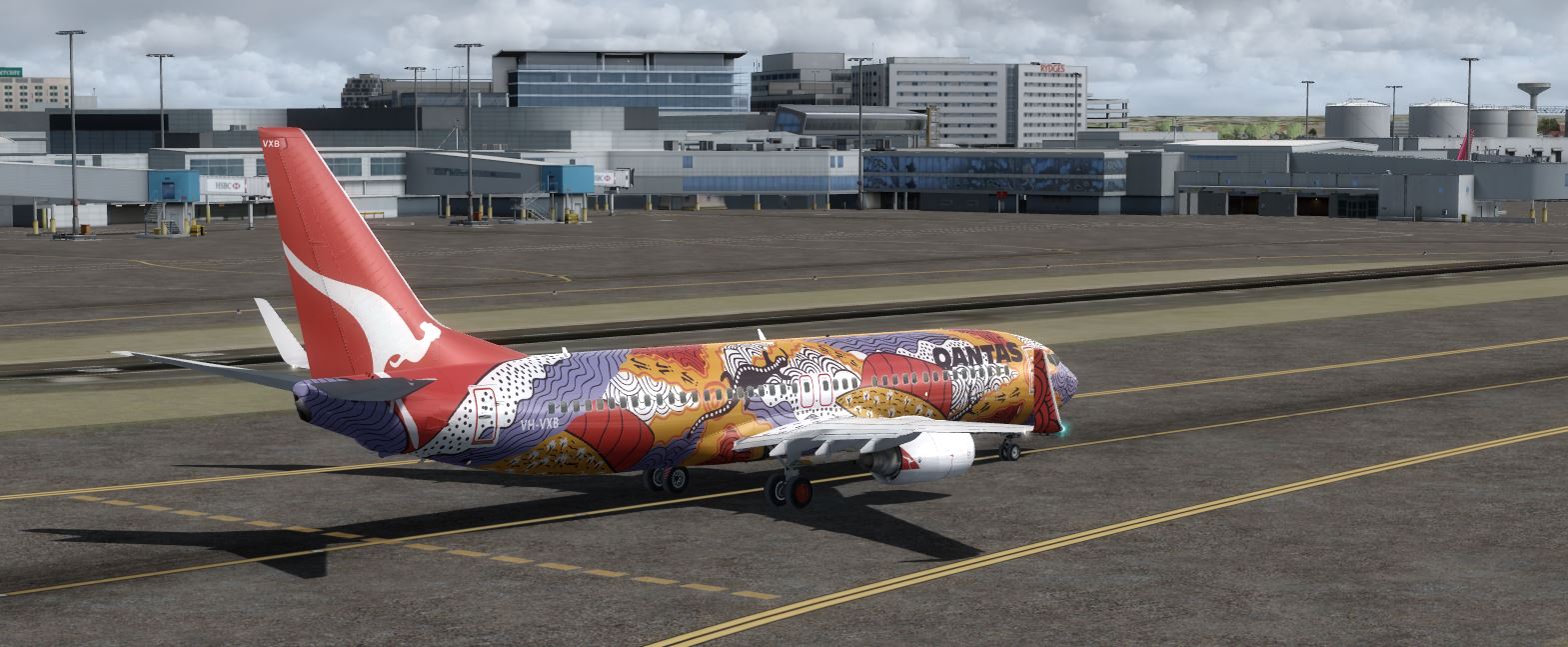 B737-800 Qantas-9656 