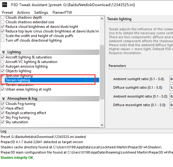 使用PTA2.6和谐版后进入游戏屏幕地景一闪一闪-7075 