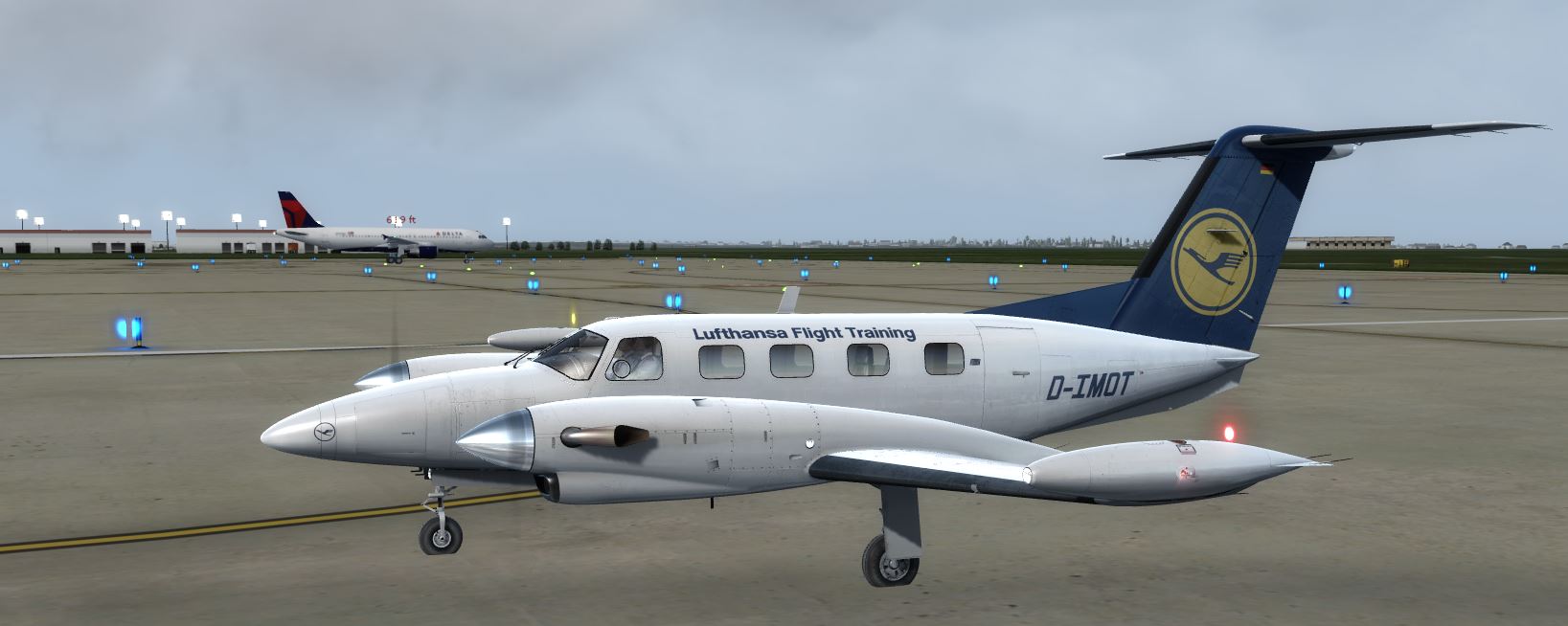 PA42 Lufthansa training-7610 