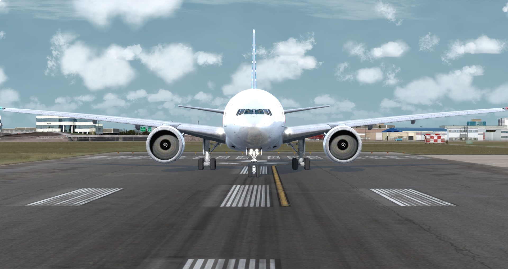 P3D V4 77L American Airlines CYUL-KSFO-5558 