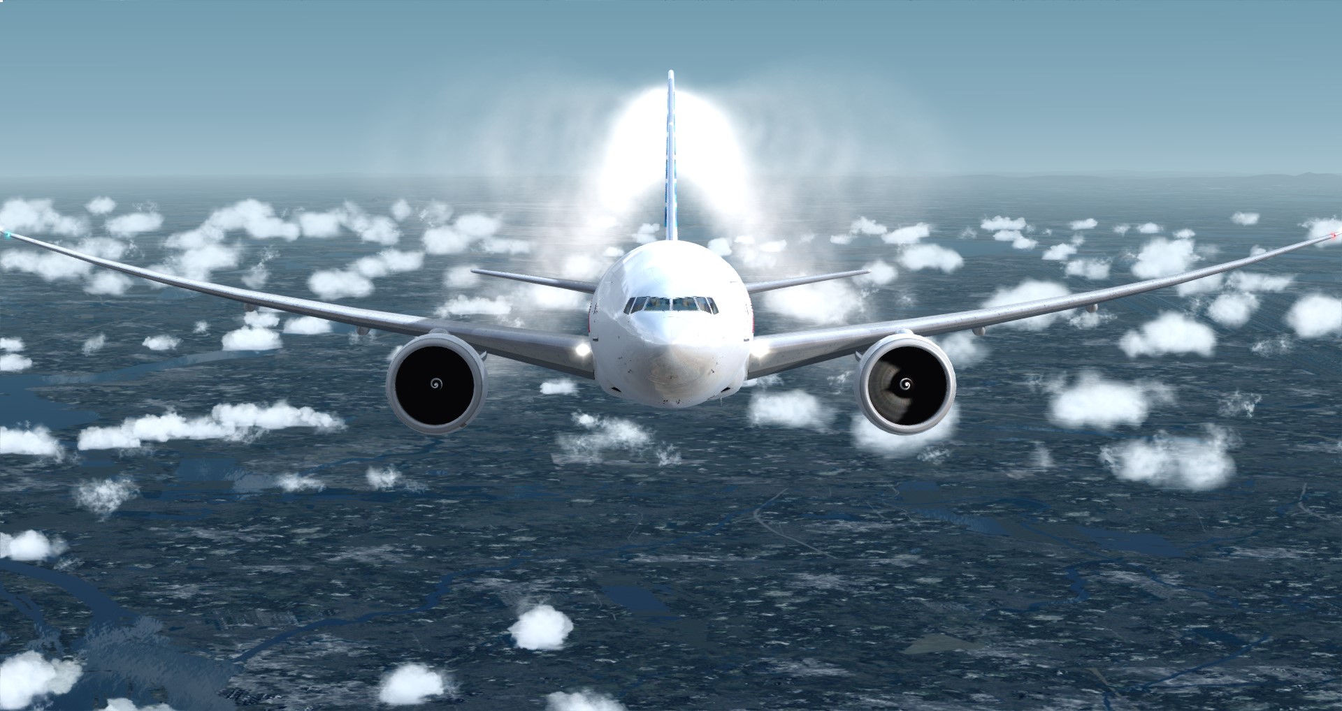 P3D V4 77L American Airlines CYUL-KSFO-7416 