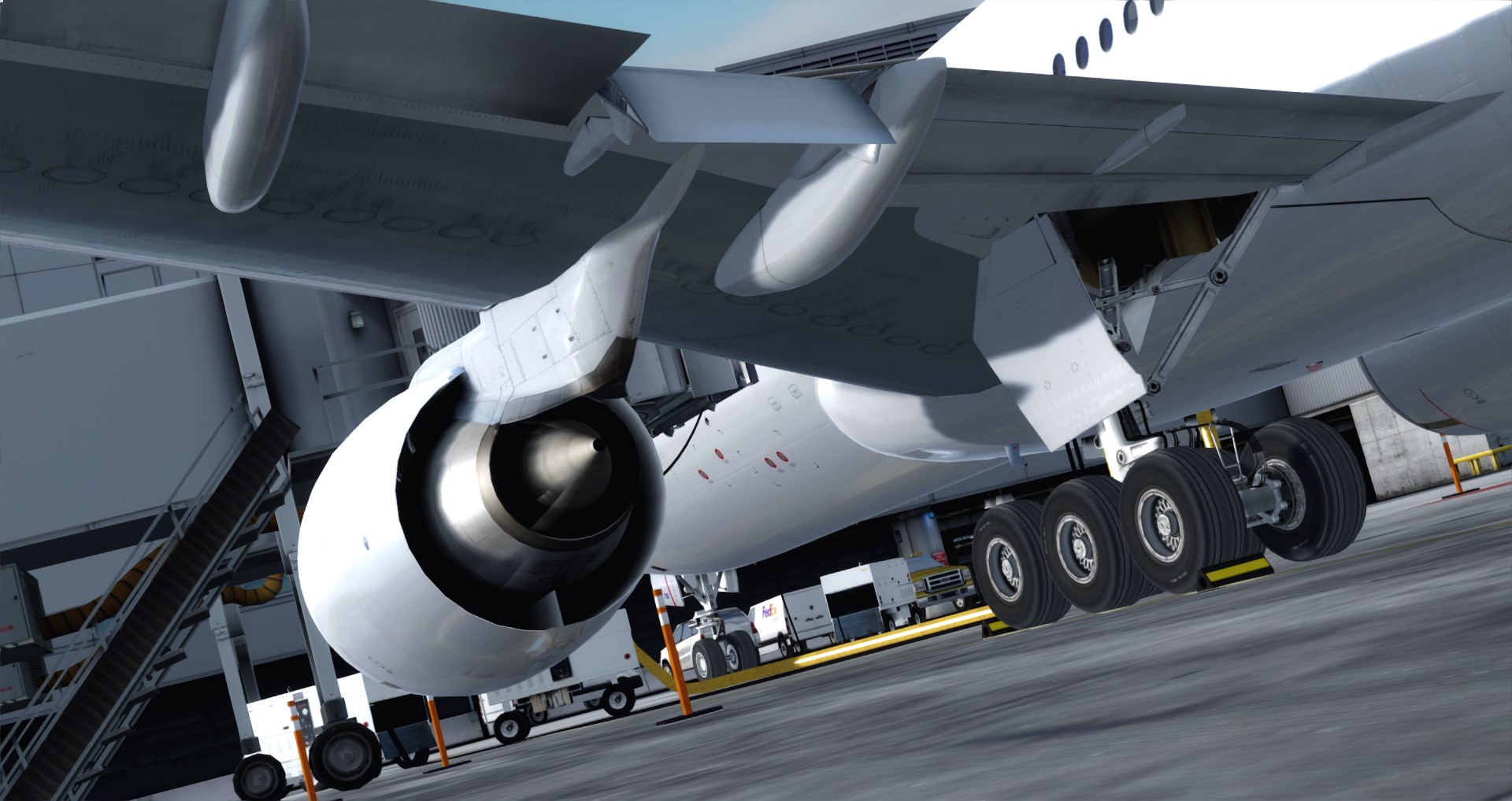 P3D V4 77L American Airlines CYUL-KSFO-8589 