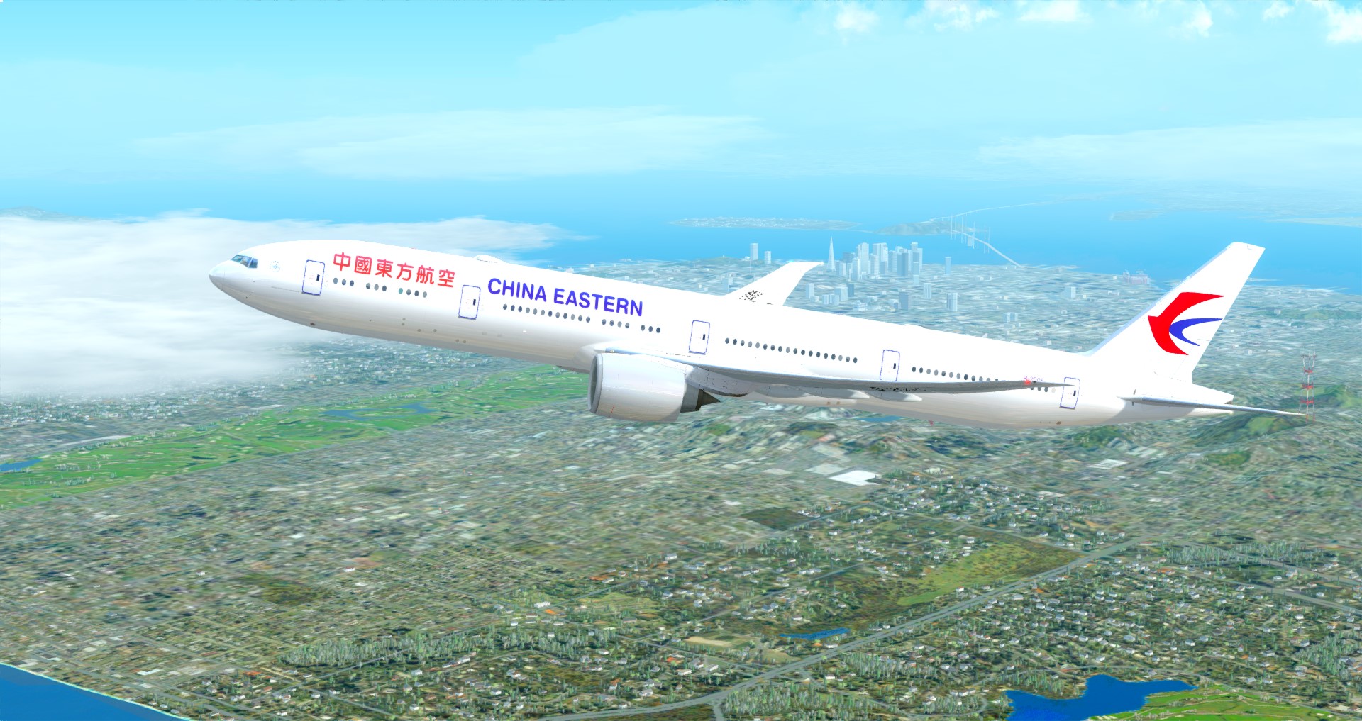 KSFO-VHHH周末飞行~~~-783 