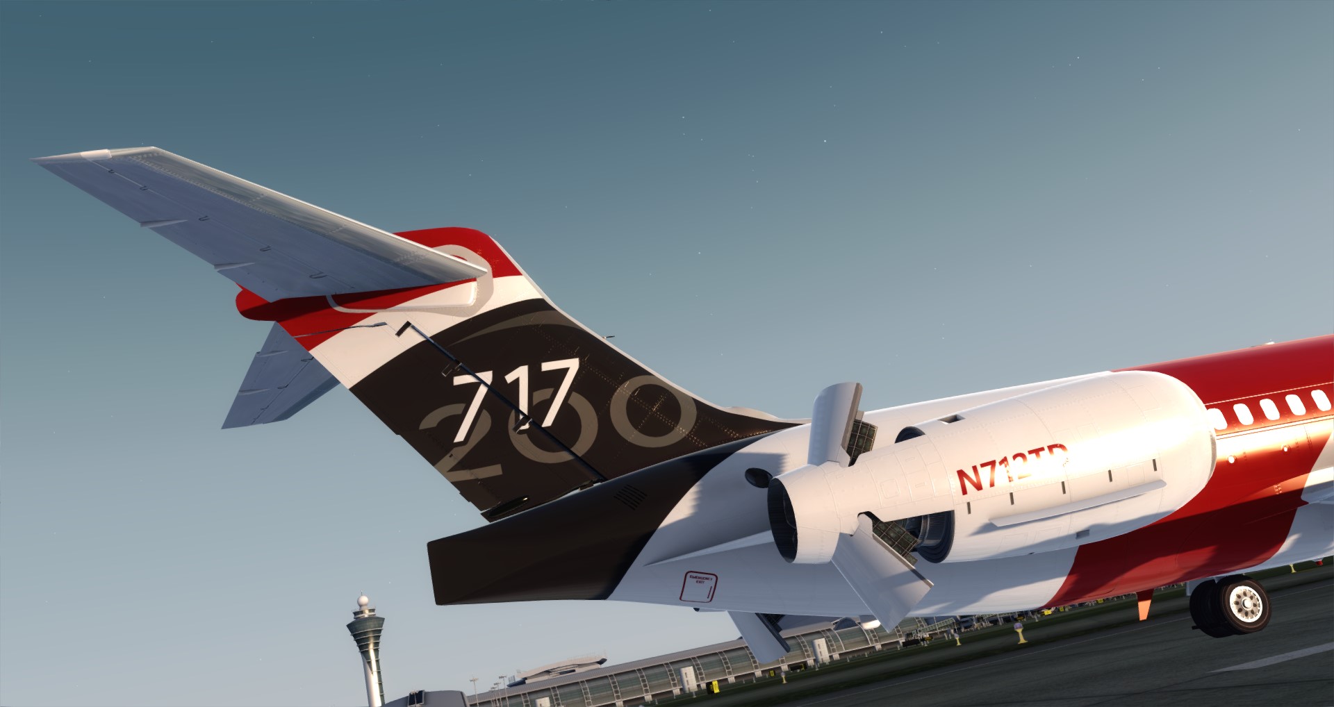 转让正版TFDi 717-7790 