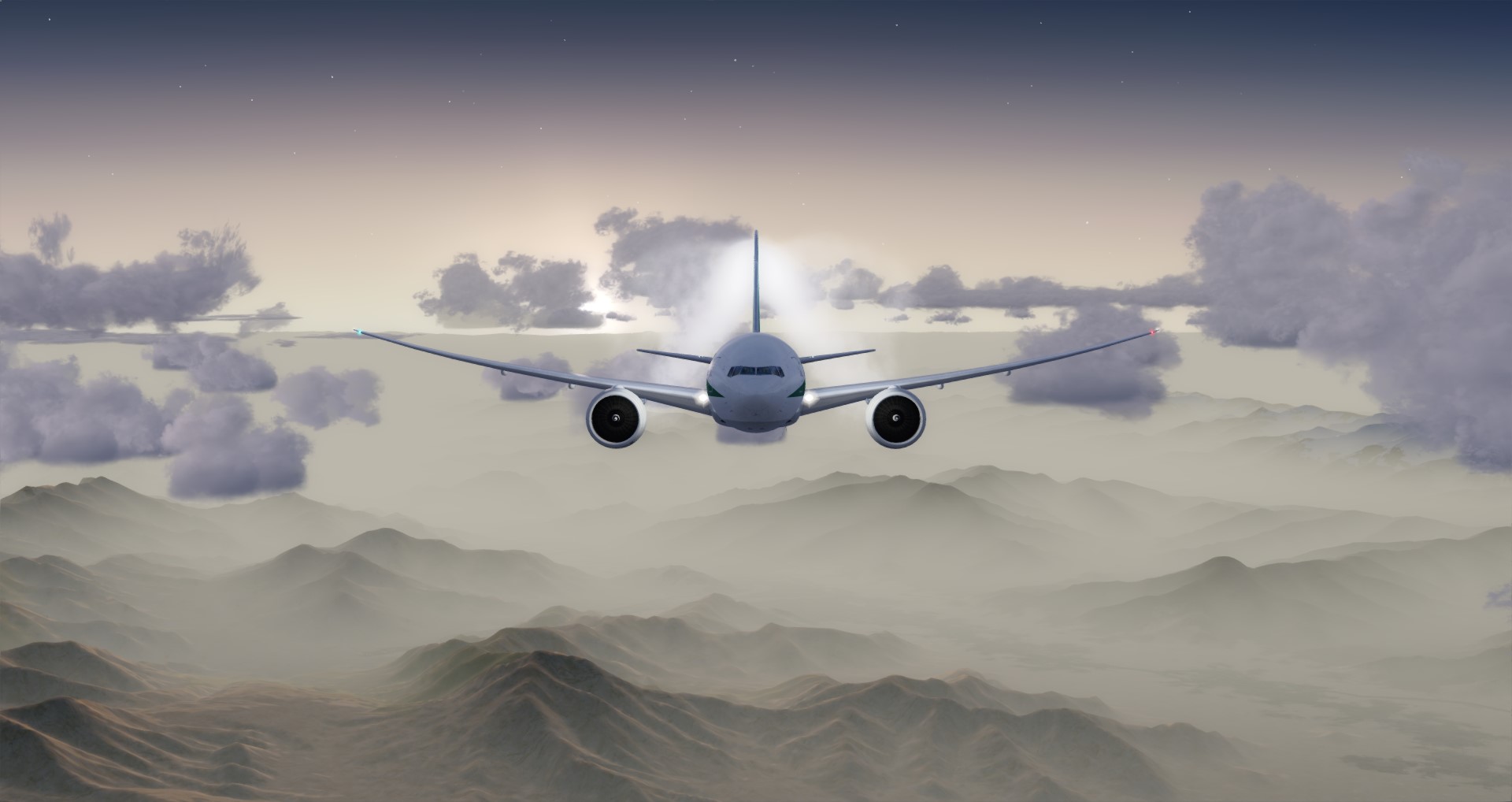 P3D V4 77L Alitalia VHHH-LIRF-9072 