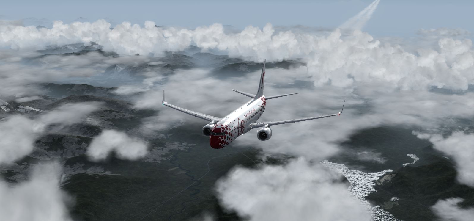 B737-800 RoyalAir 60years-5418 