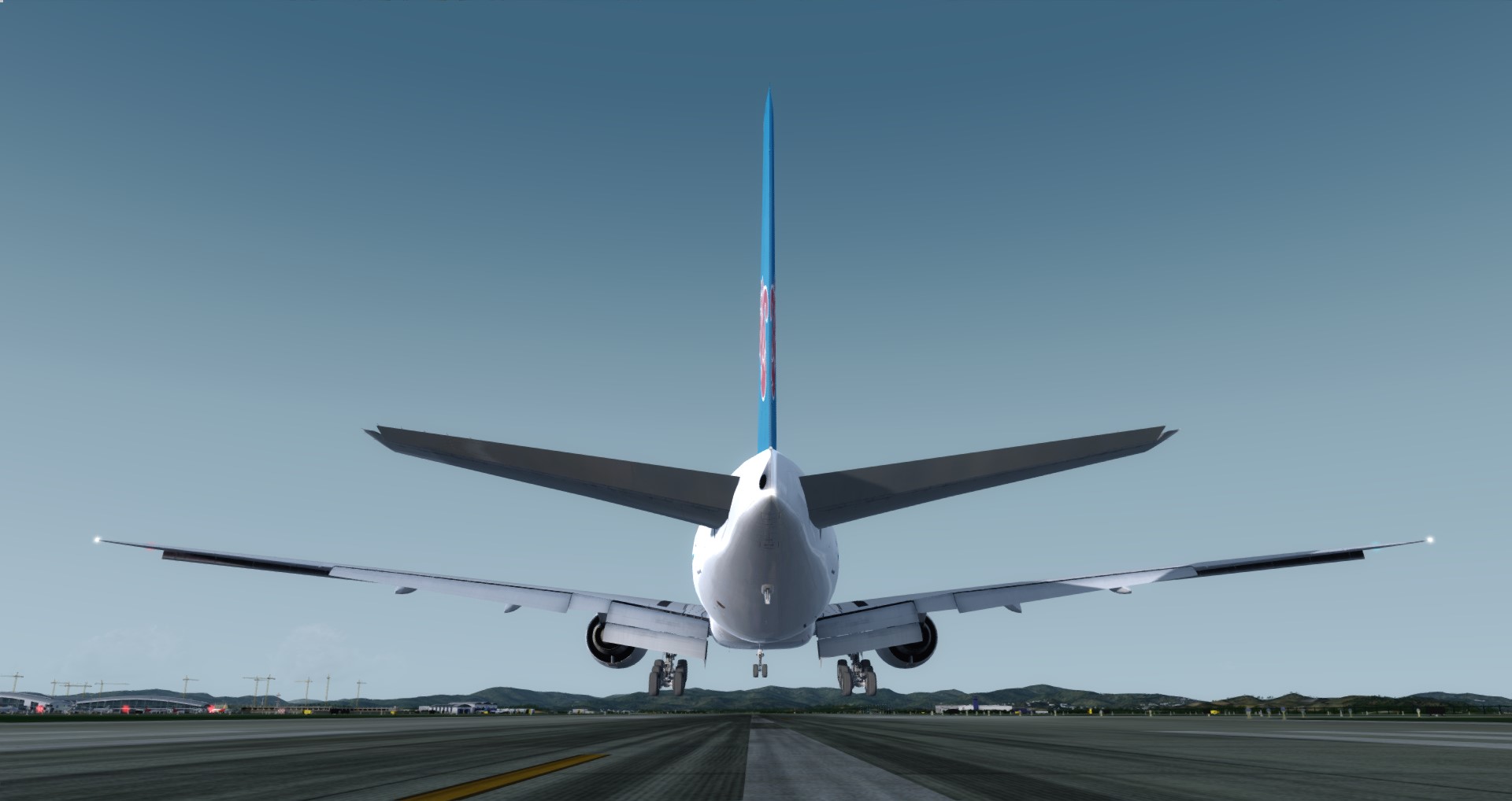 P3D V4 77W China Southern Airlines WADD-ZGGG 营救同胞-8600 