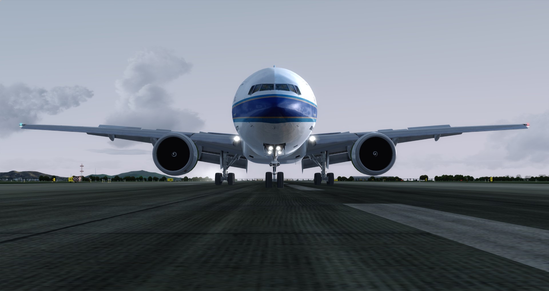 P3D V4 77W China Southern Airlines WADD-ZGGG 营救同胞-6249 