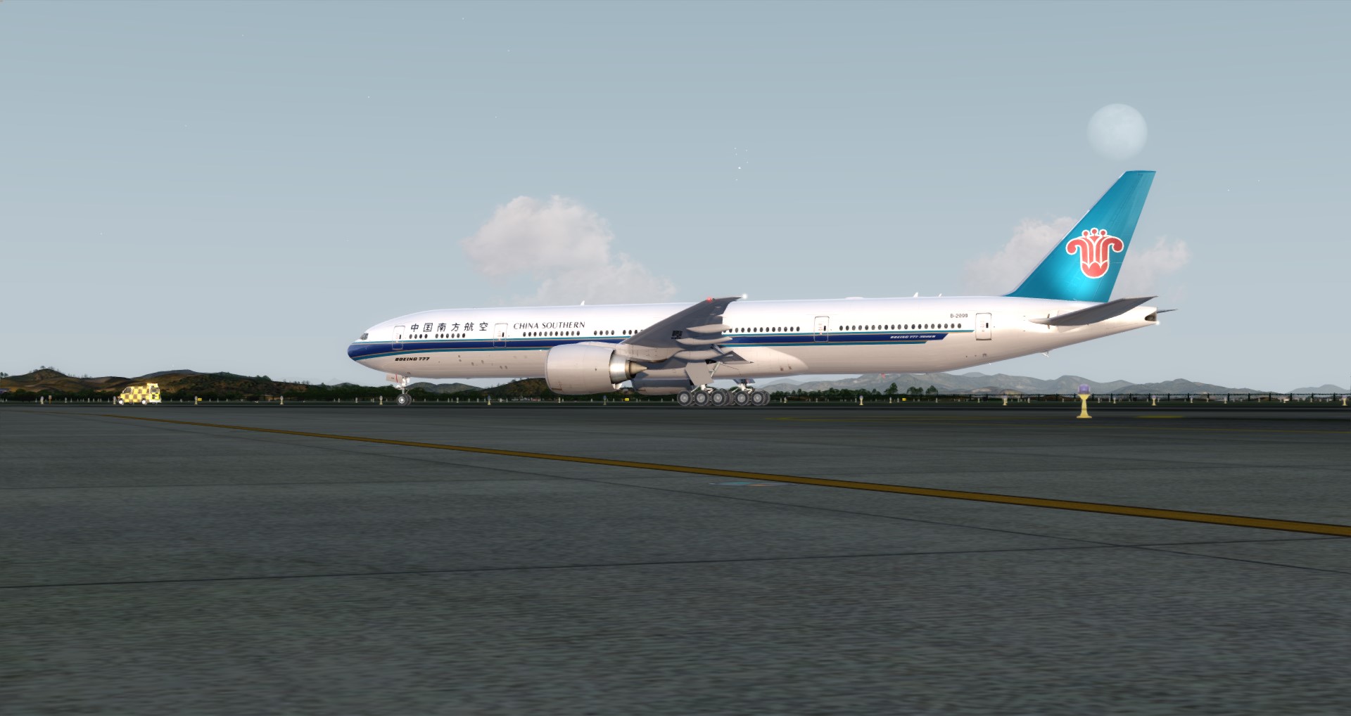 P3D V4 77W China Southern Airlines WADD-ZGGG 营救同胞-3314 