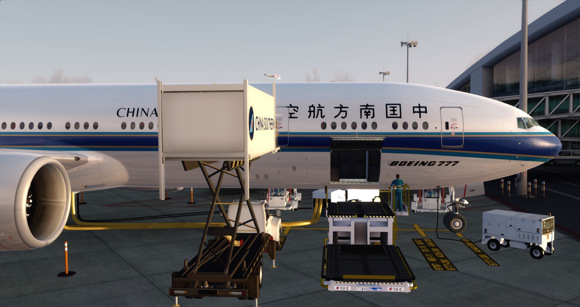 P3D V4 77W China Southern Airlines WADD-ZGGG 营救同胞-4842 